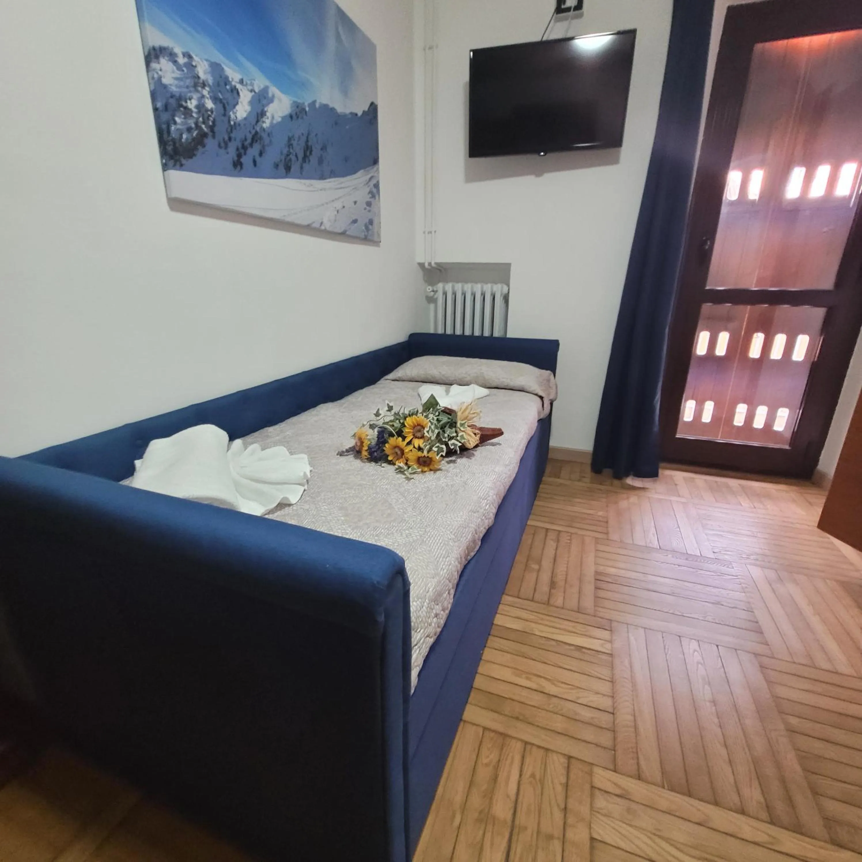Bed in Chalet Monte Nebius