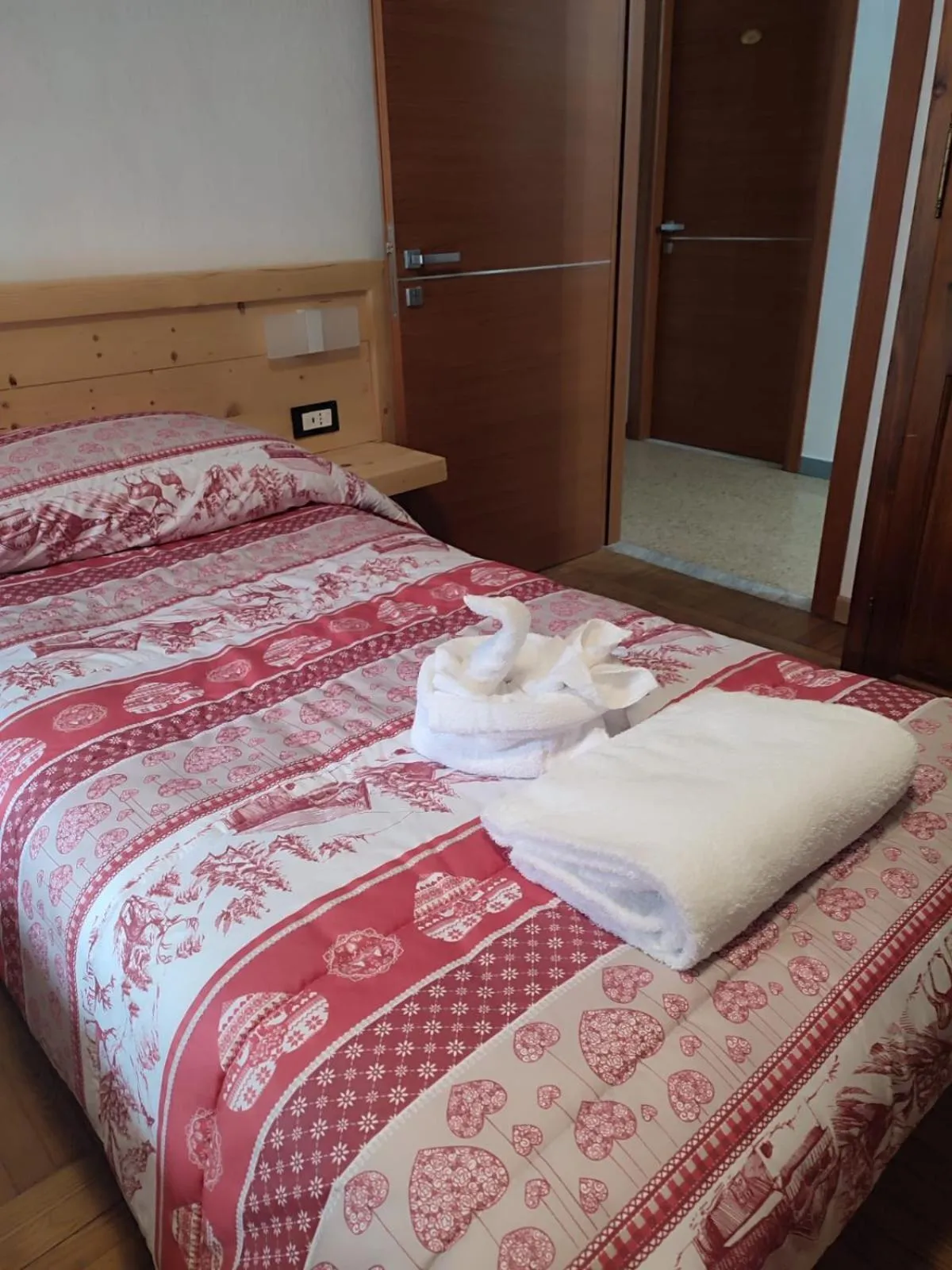 Bed in Chalet Monte Nebius