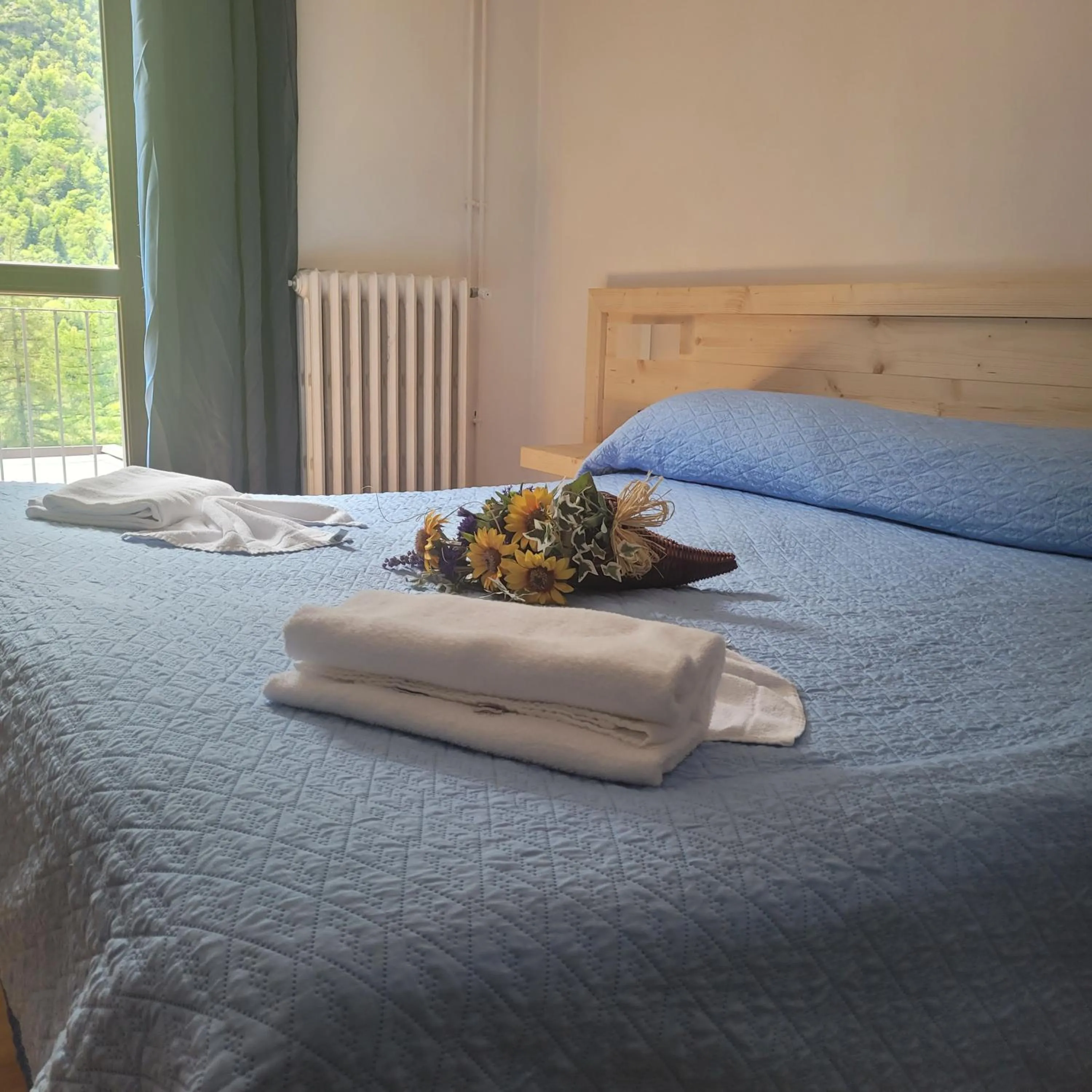 Bed in Chalet Monte Nebius