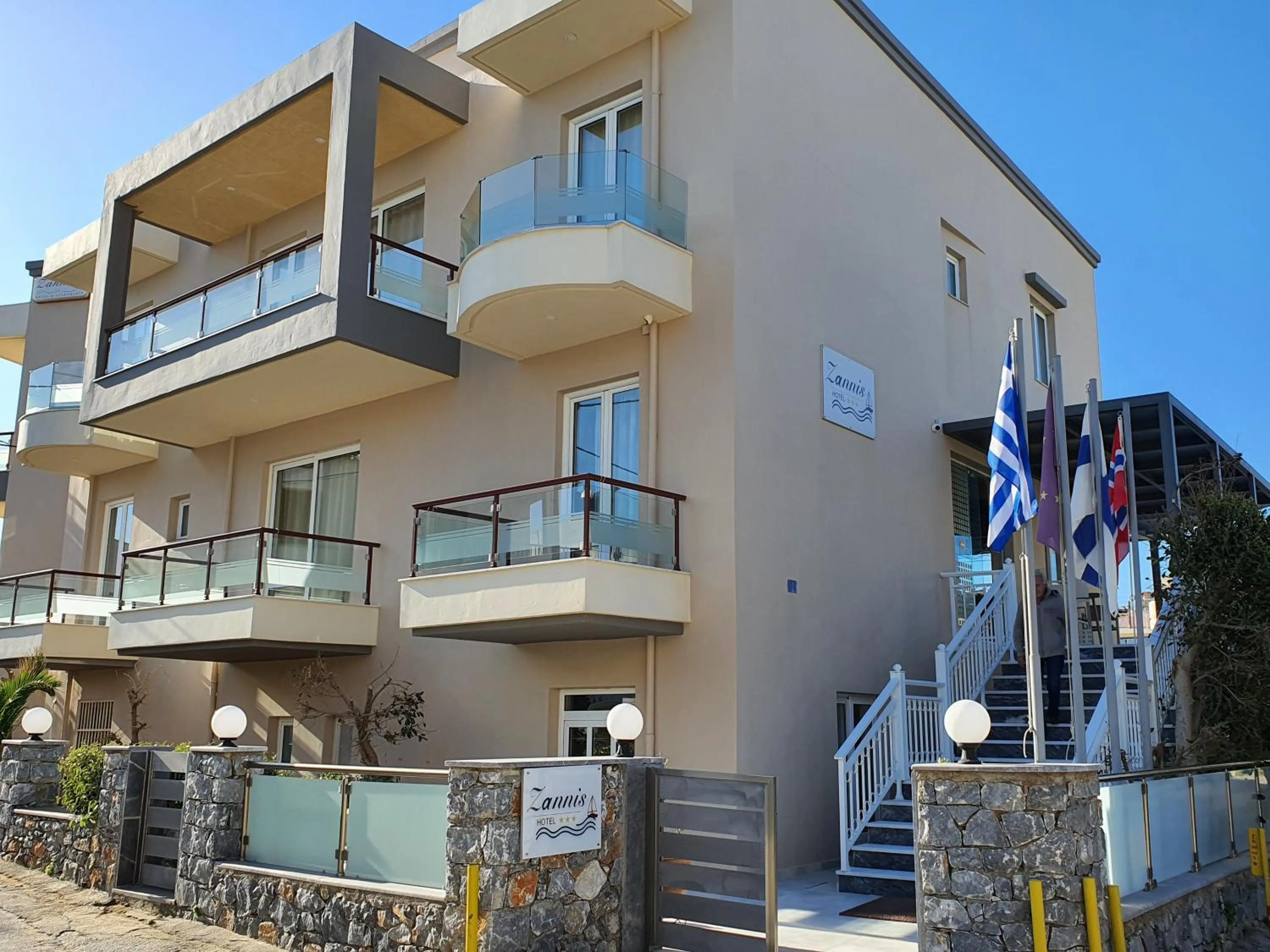 Property building in Zannis Hotel