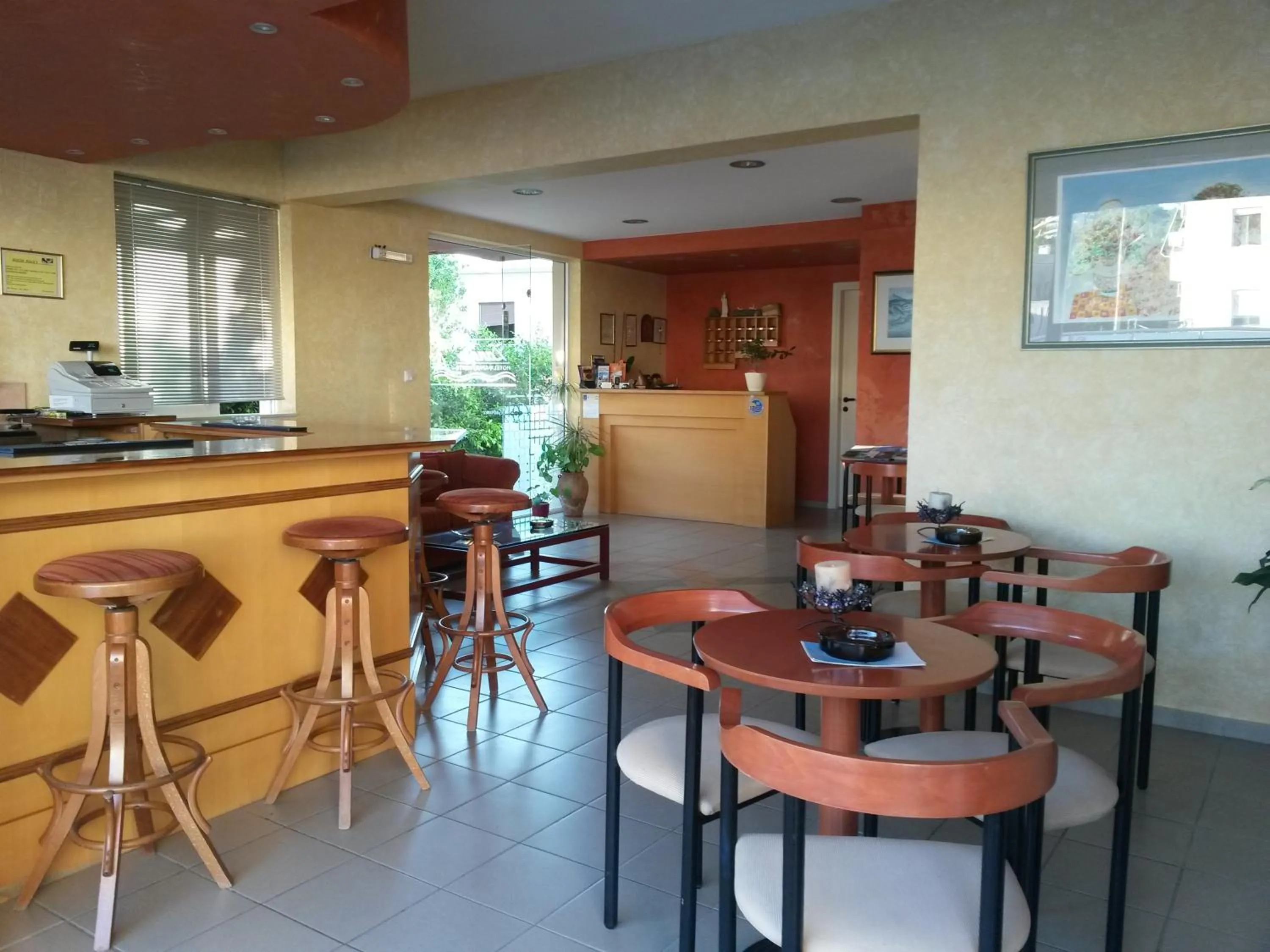 Lobby or reception in Zannis Hotel