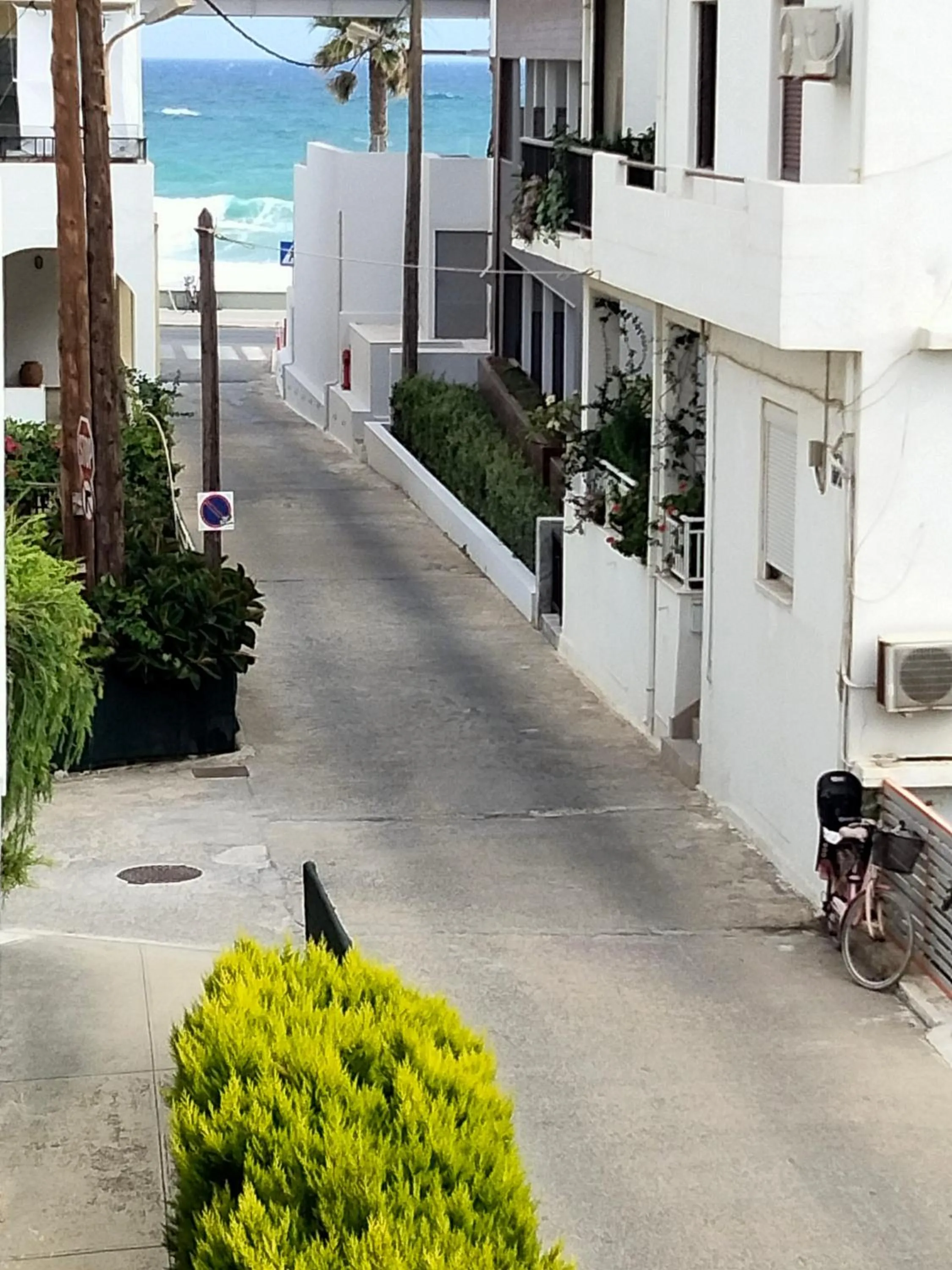 Sea view in Zannis Hotel