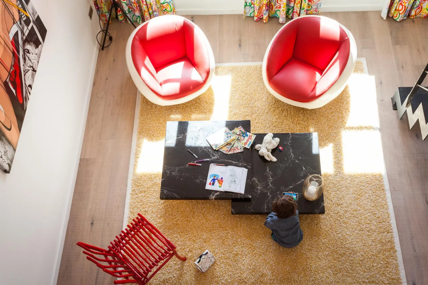 Seating area in Maison Du Collectionneur