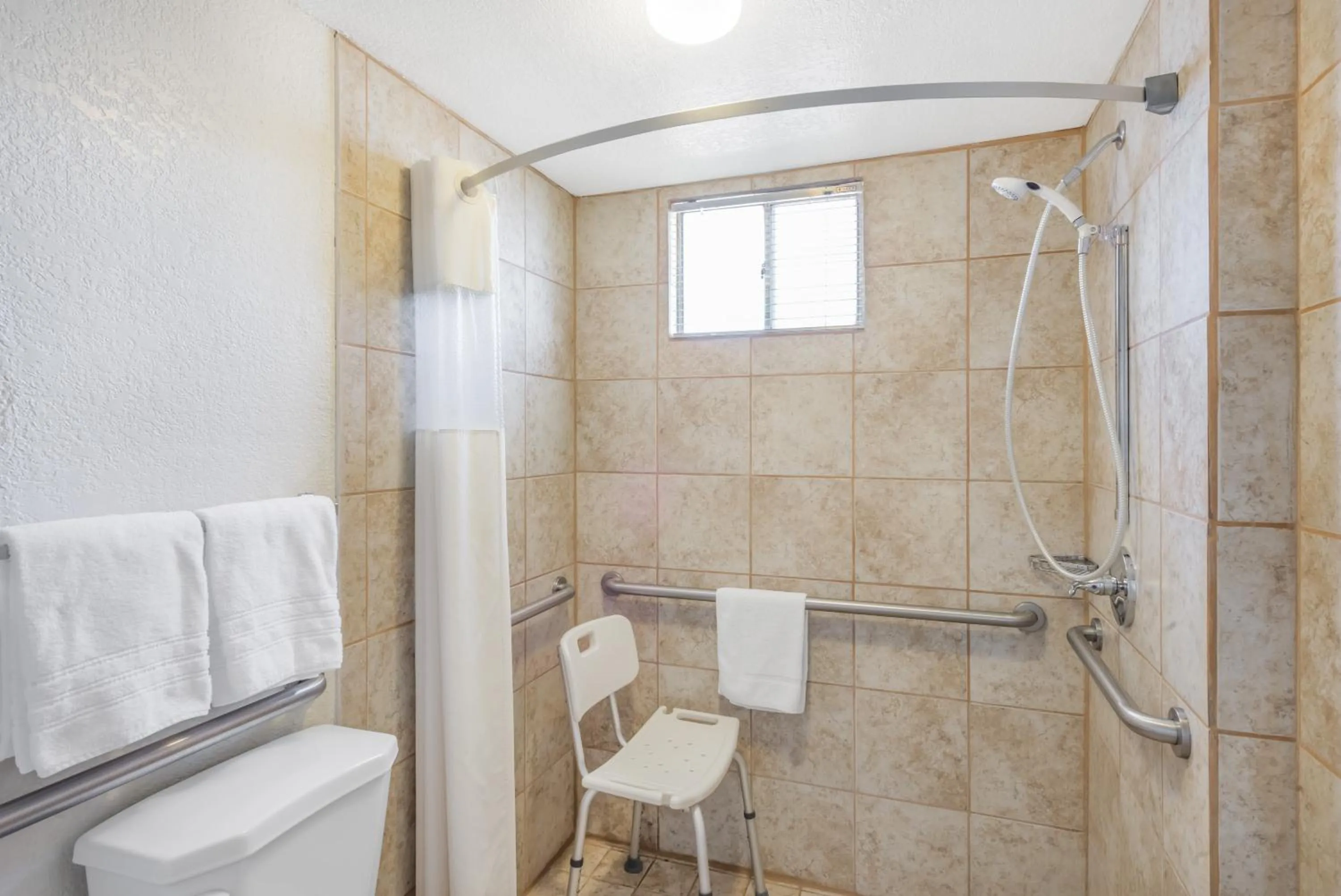 Shower in Days Inn by Wyndham Deming