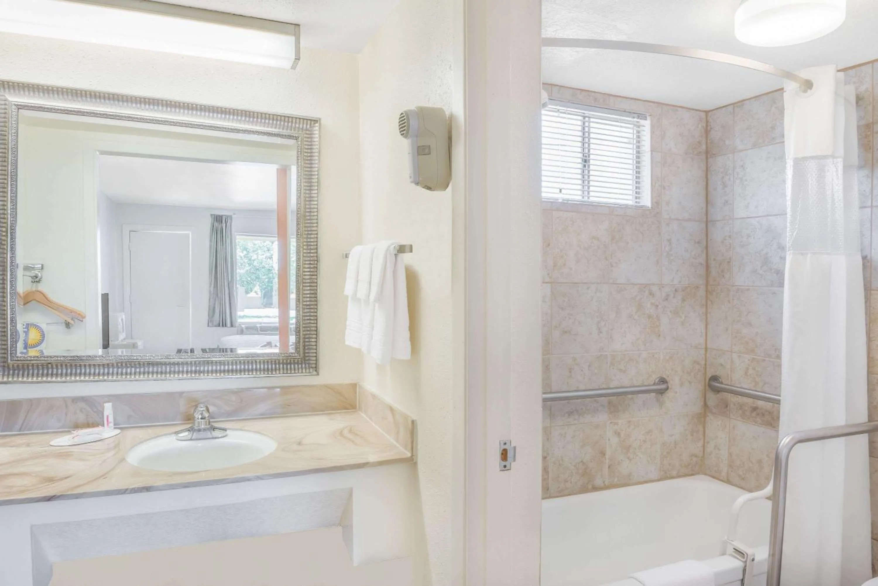 Bathroom in Days Inn by Wyndham Deming