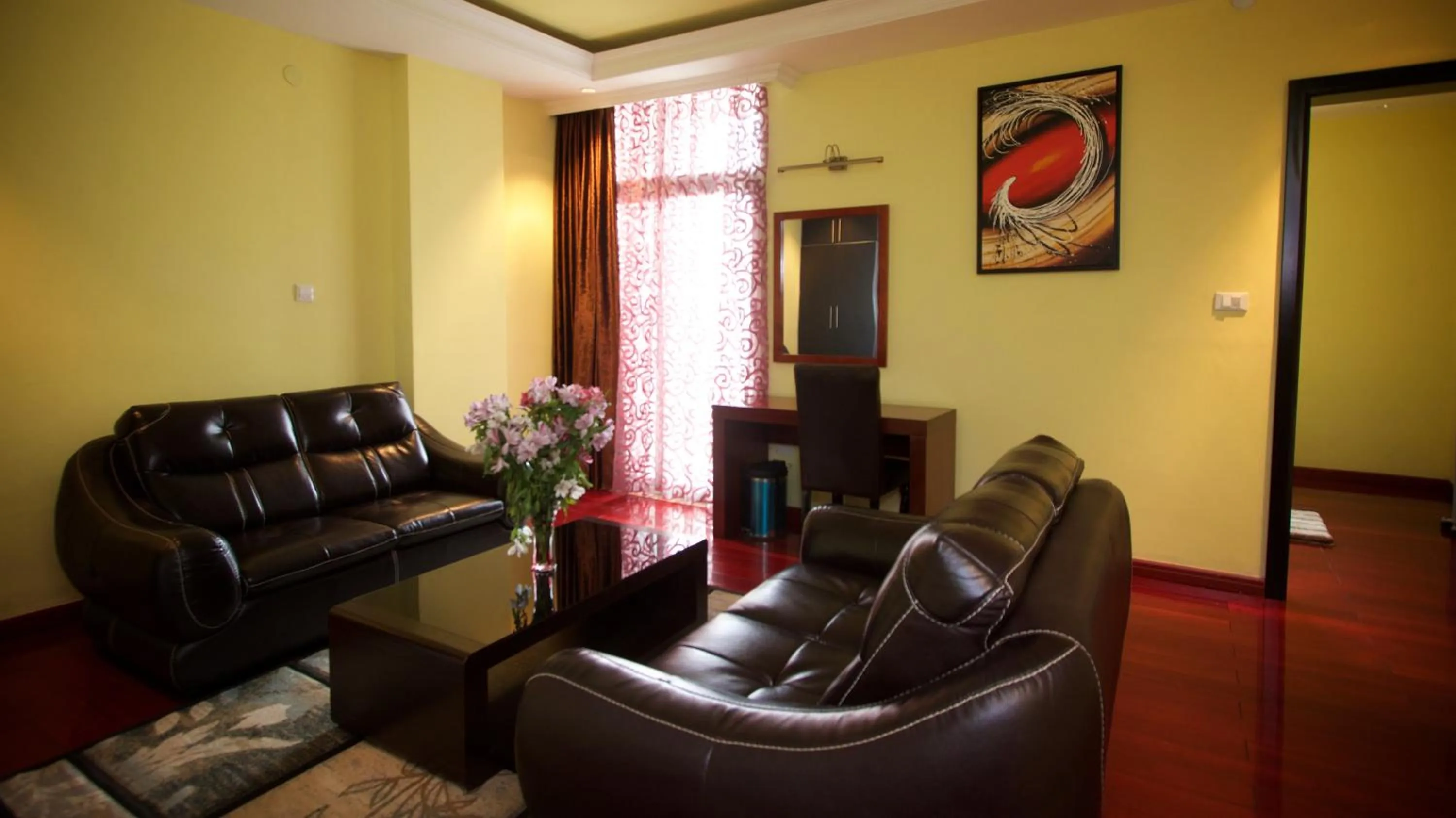 Living room in Yinm Furnished Apartment