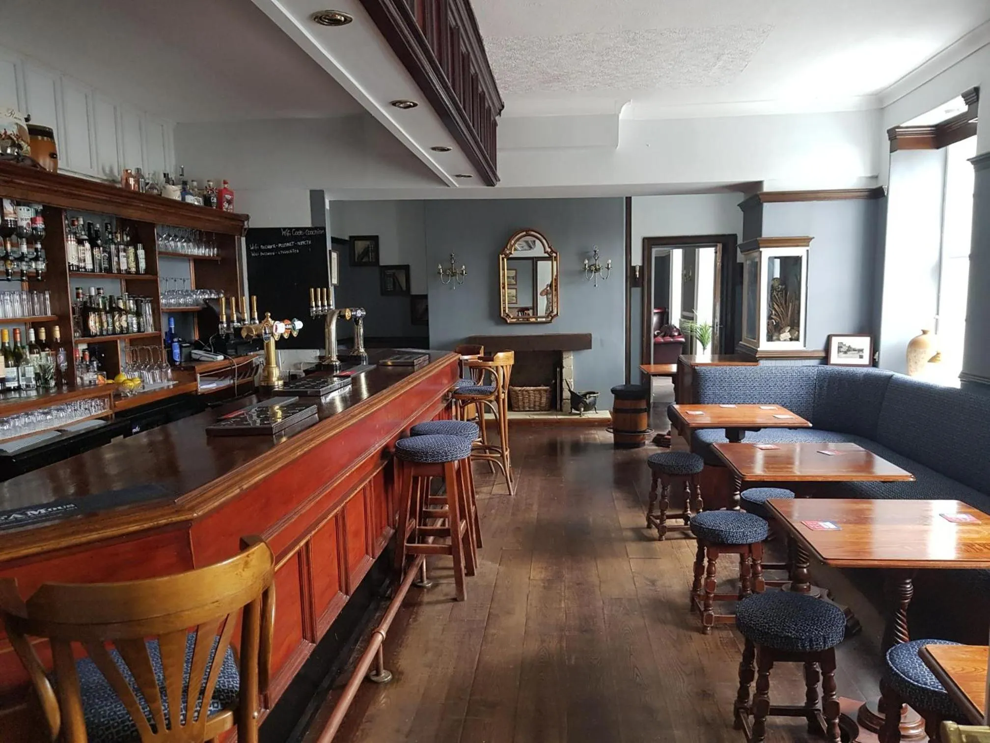 Lounge or bar in Blue Bell Hotel