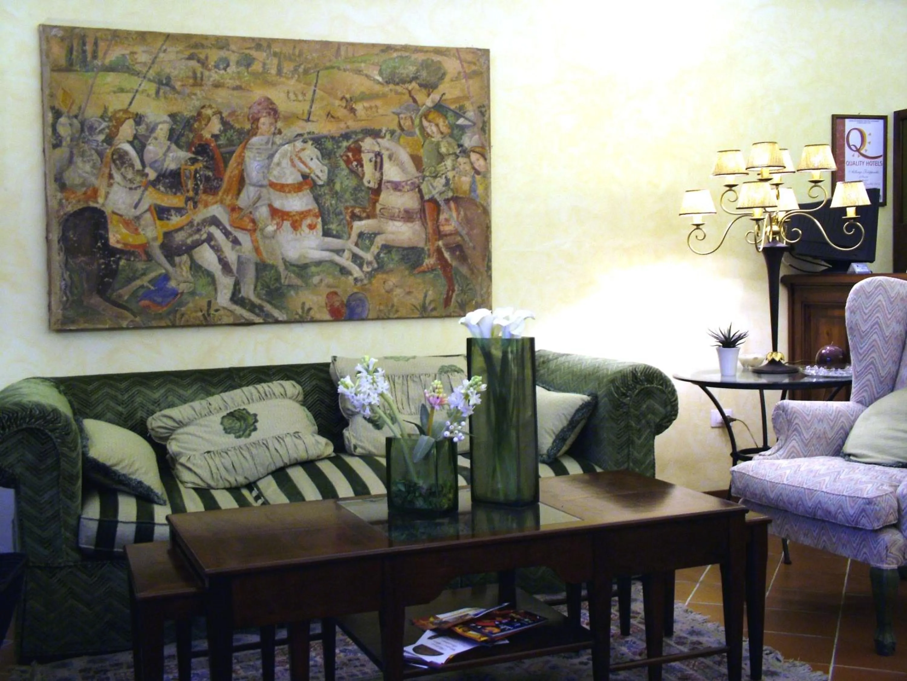 Lounge or bar in Hotel Filippeschi