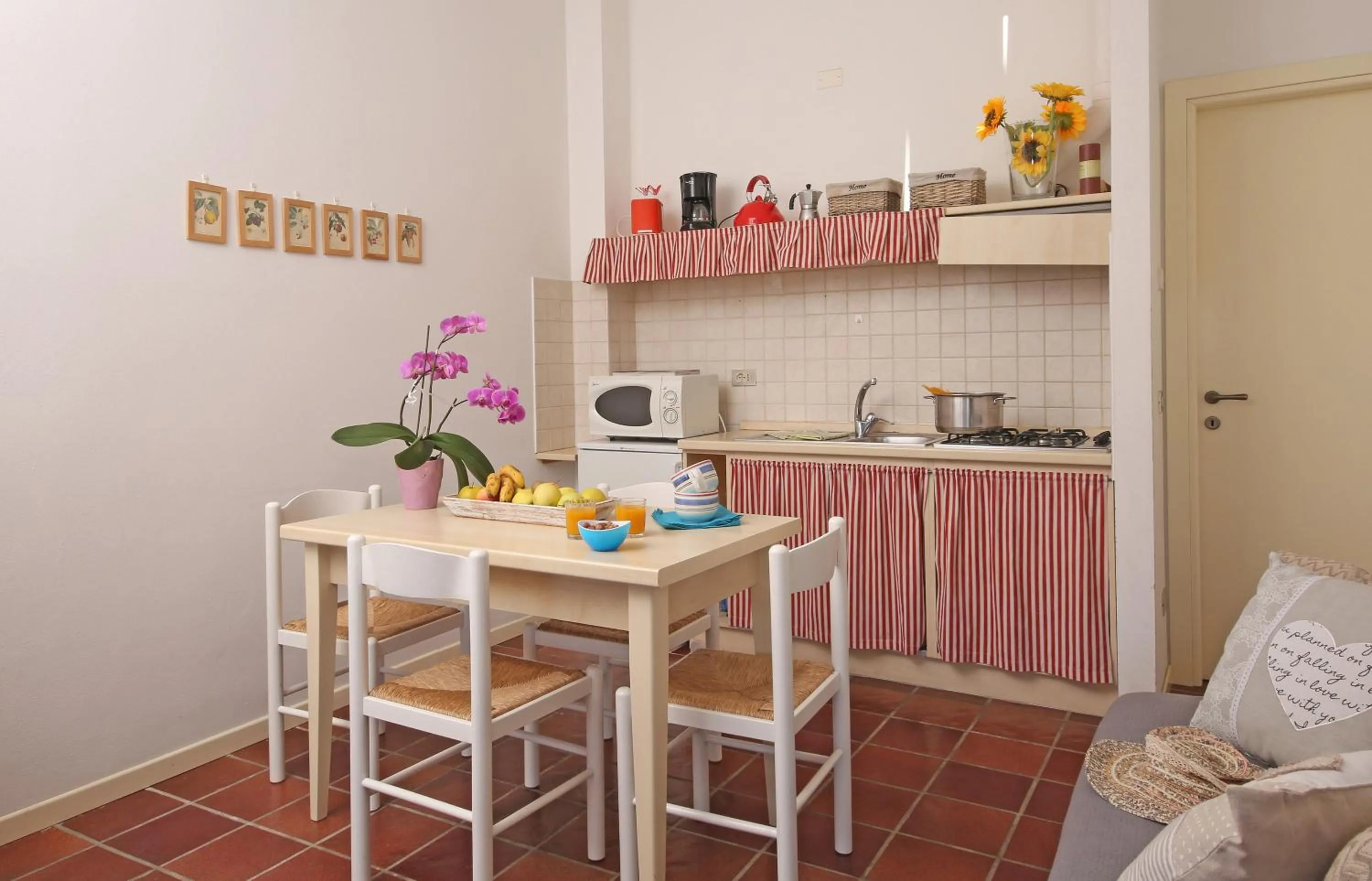 Kitchen or kitchenette in Residence Il Melograno