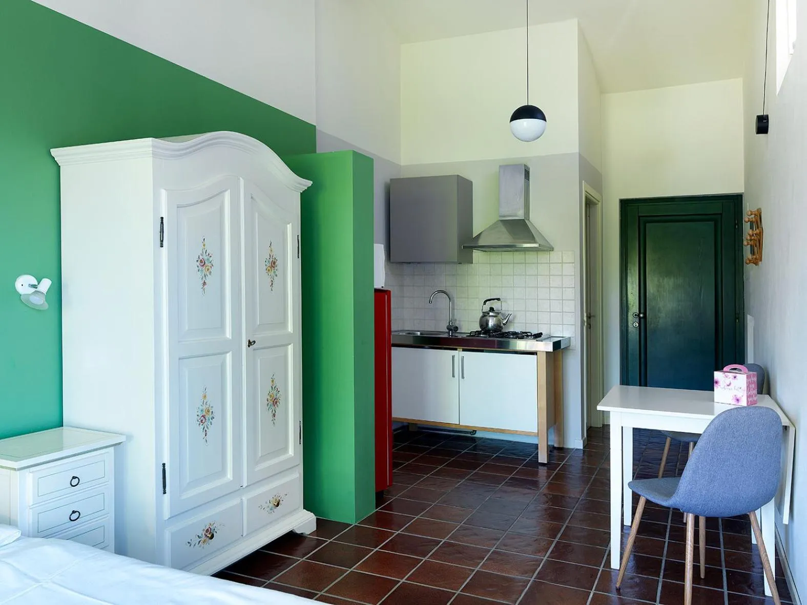 Kitchen or kitchenette in Residence Il Melograno