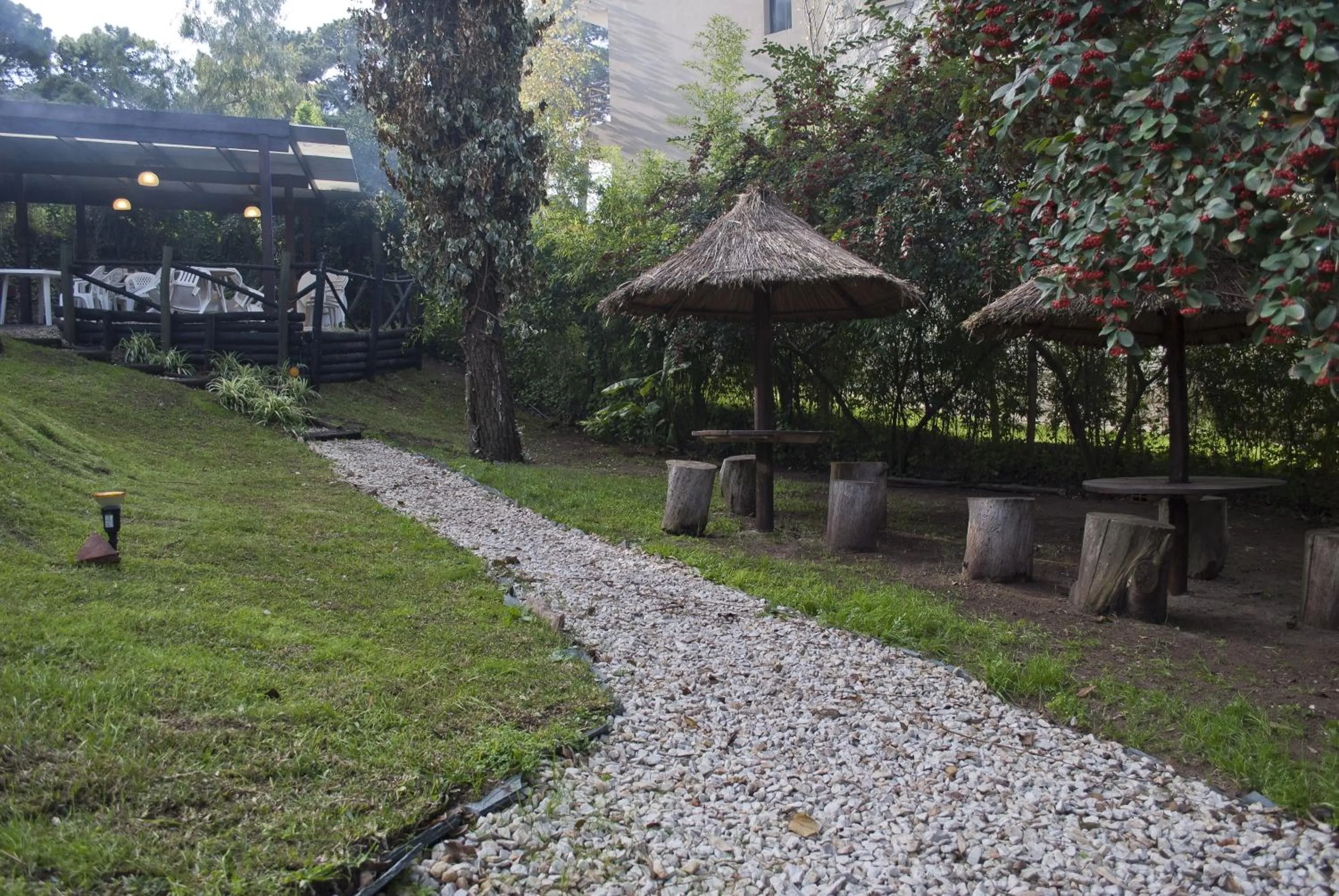 BBQ facilities in Posada del Bosque By HS