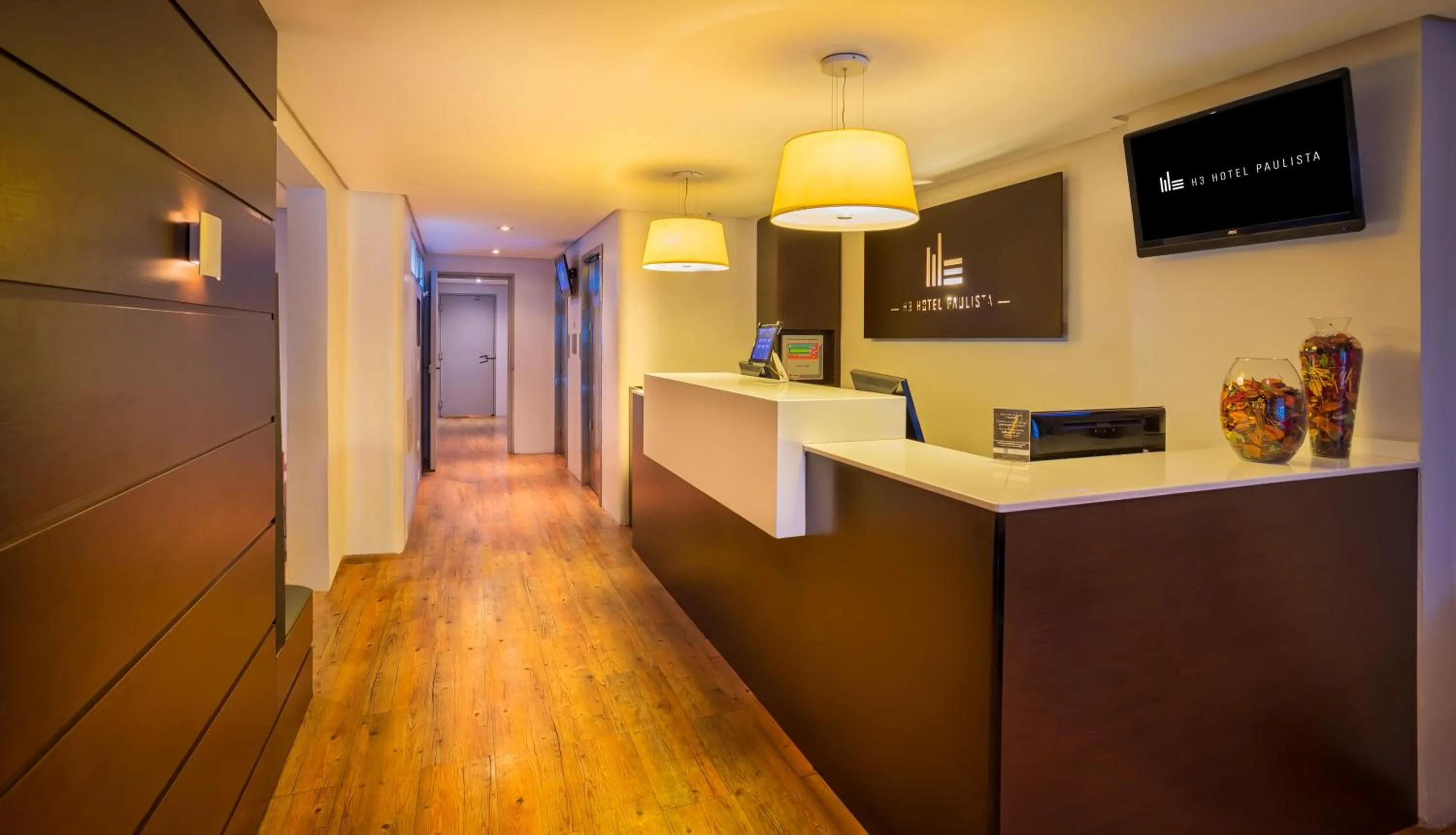 Lobby or reception in H3 Hotel Paulista