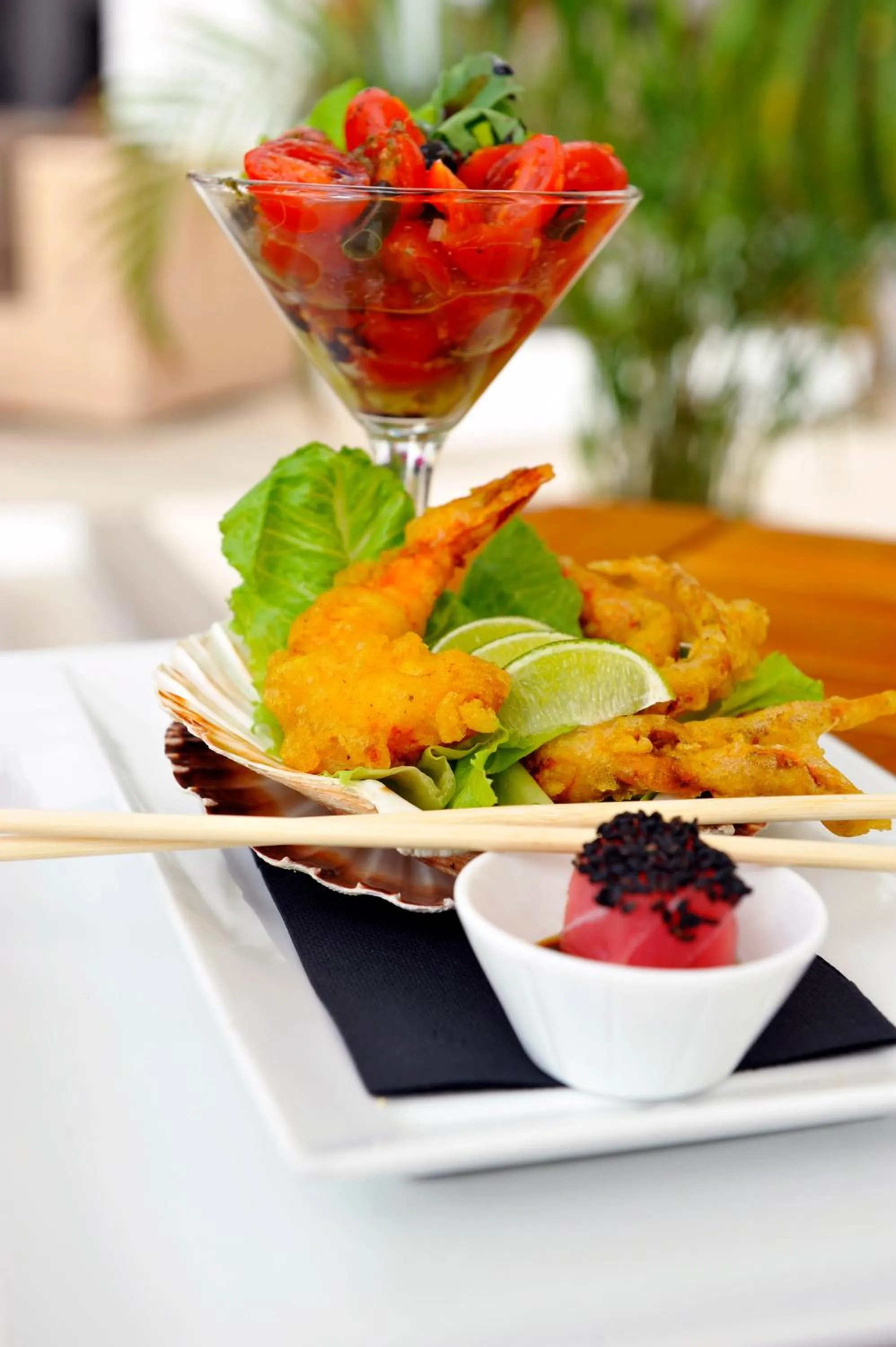 Food close-up in Holland House Beach Hotel