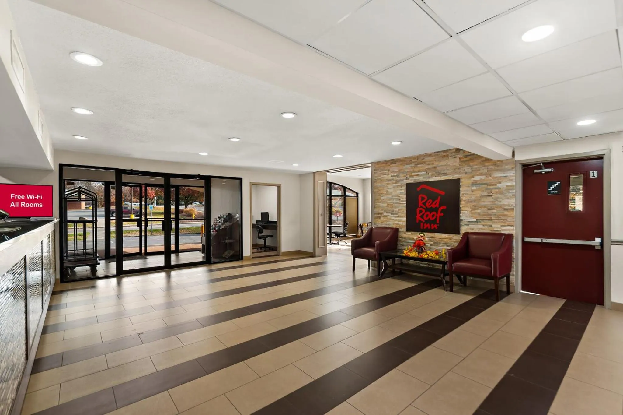 Lobby or reception in Red Roof Inn Martinsburg