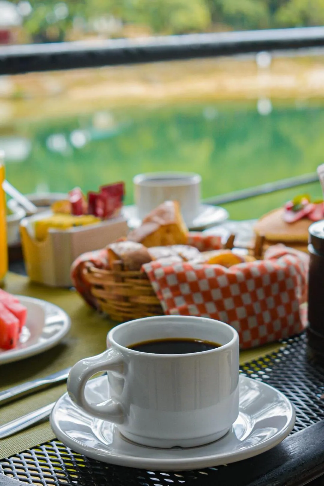 Breakfast in Hotel Nututun Palenque