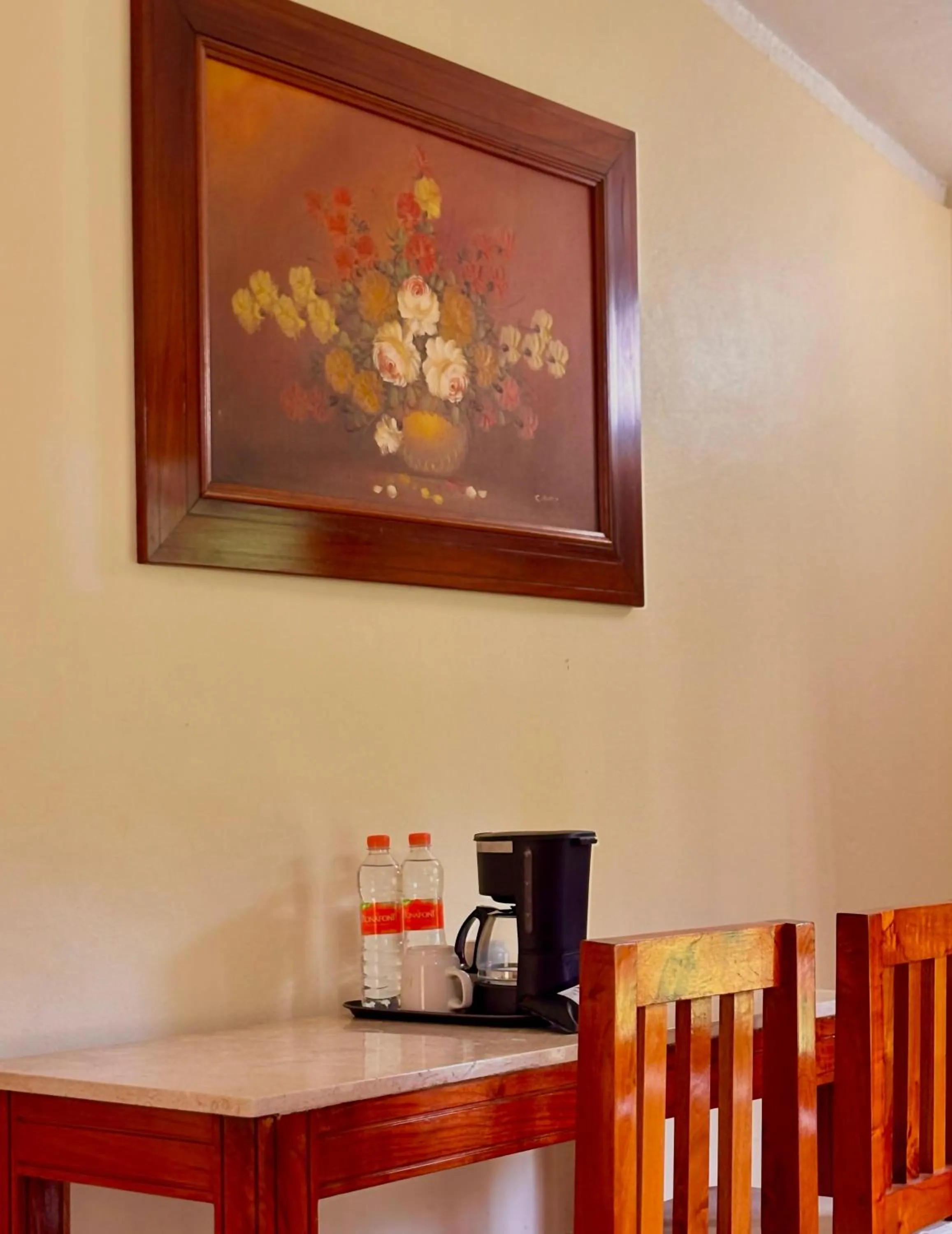 Living room in Hotel Nututun Palenque
