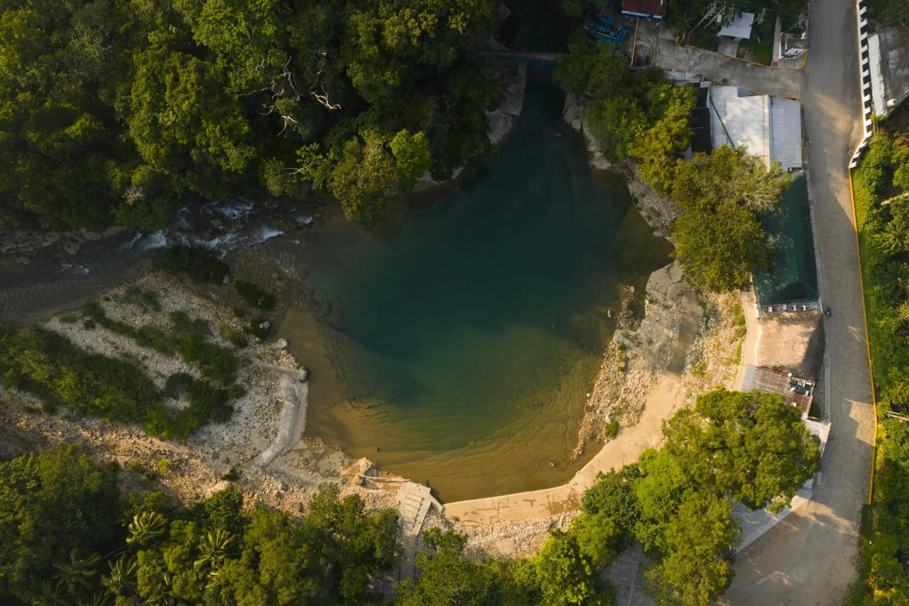 River view in Hotel Nututun Palenque