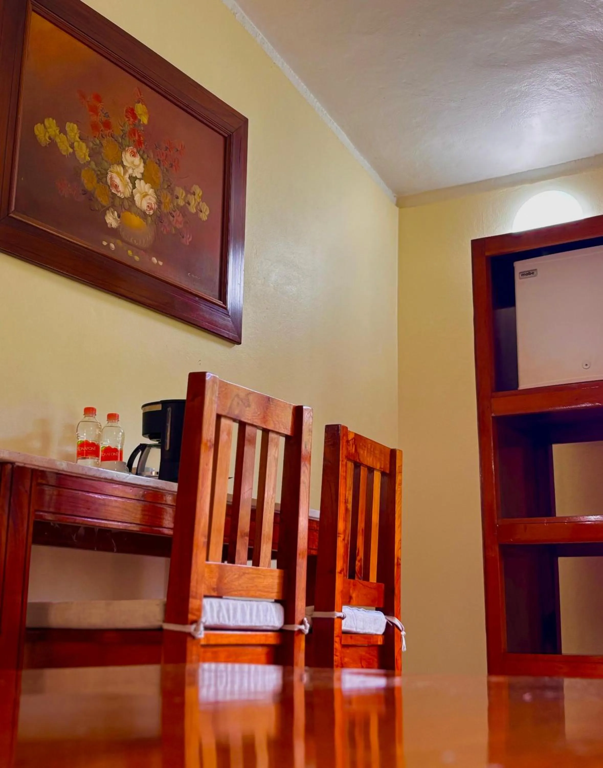 Living room in Hotel Nututun Palenque