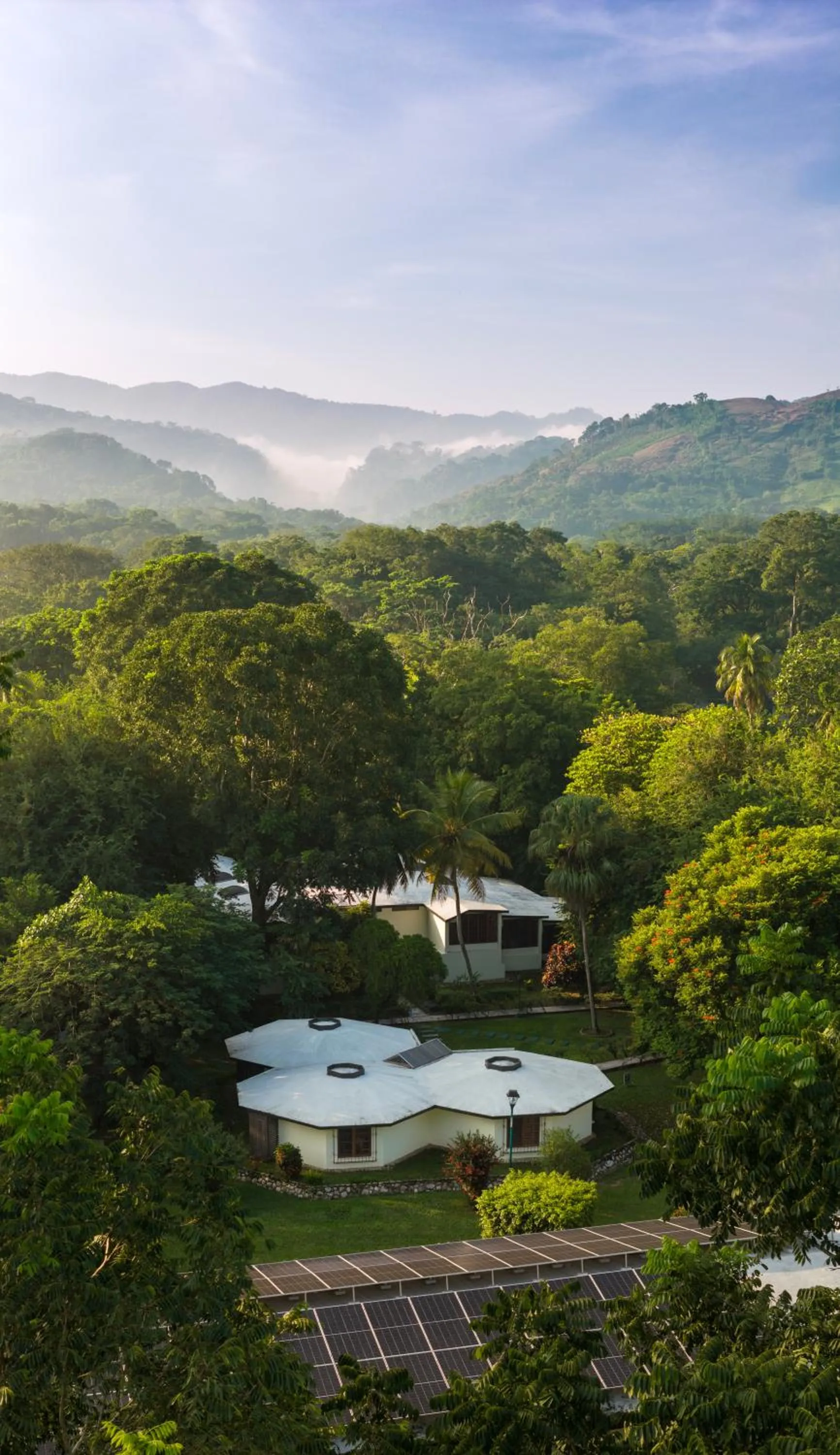 Bird's eye view in Hotel Nututun Palenque