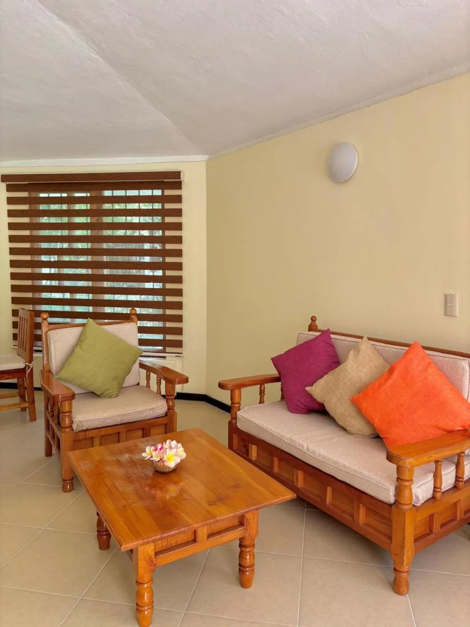 Living room in Hotel Nututun Palenque