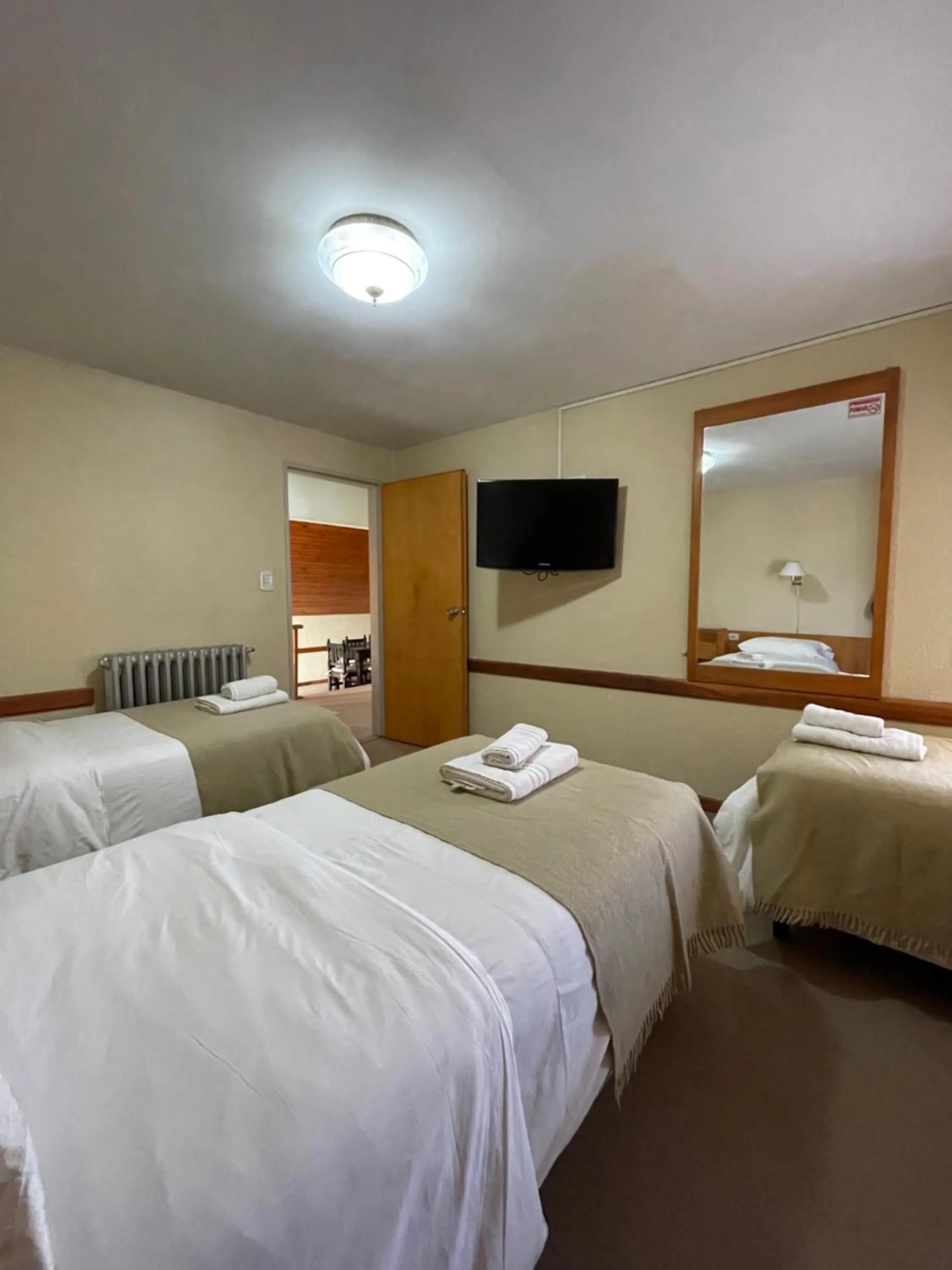 Bed in Hotel Tehuelche