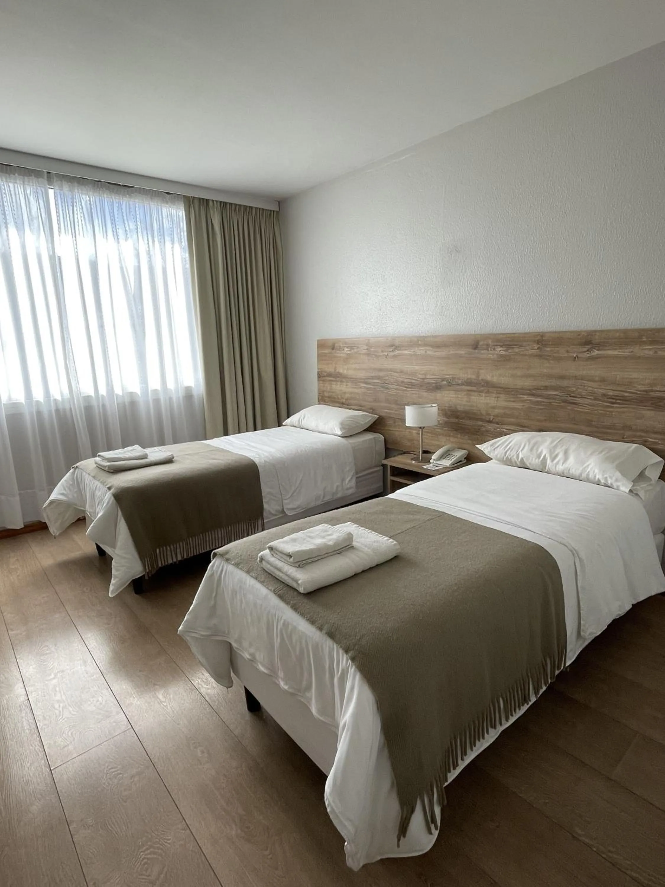 Bed in Hotel Tehuelche