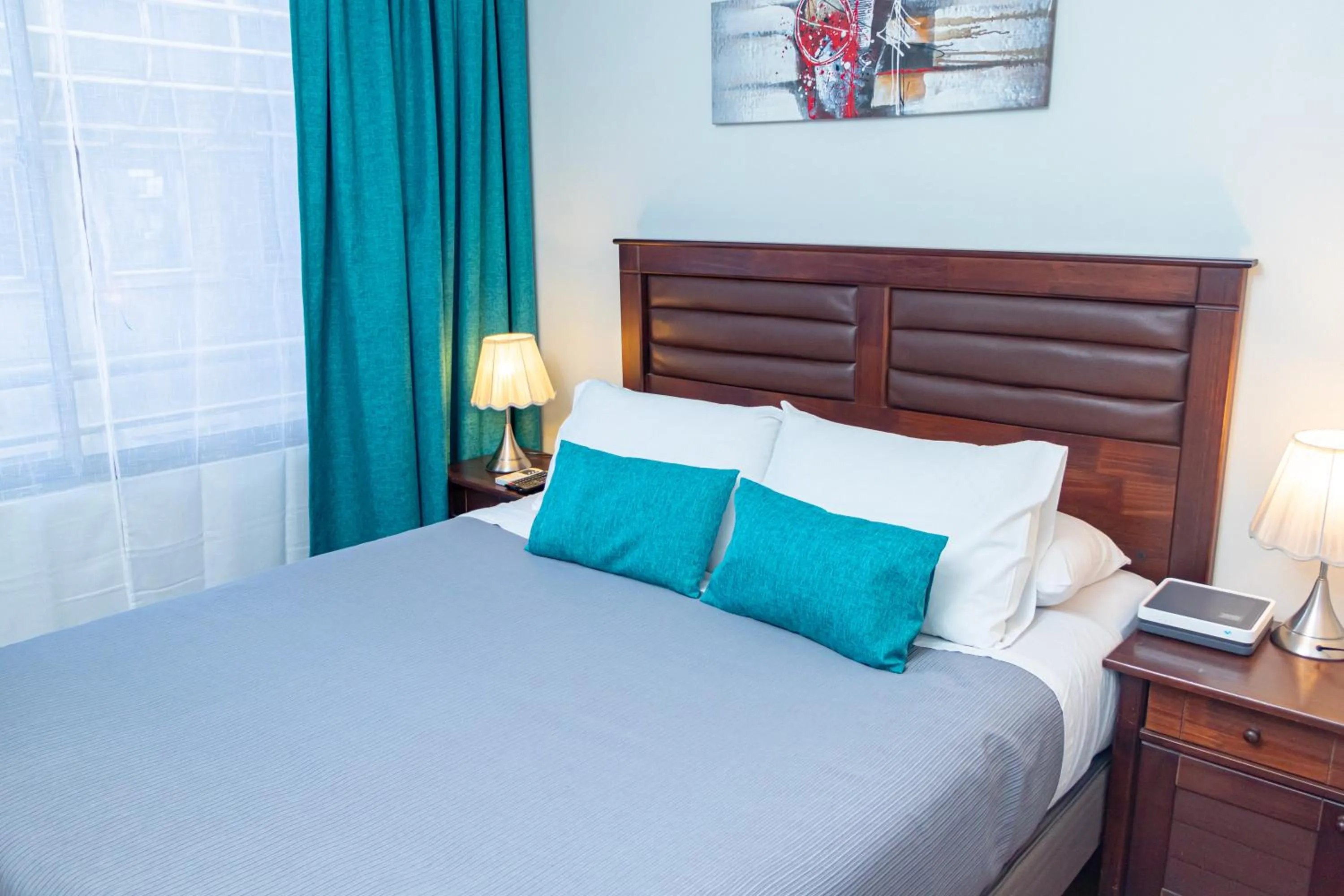 Bed in Departamentos Amoblados Torre Tagle