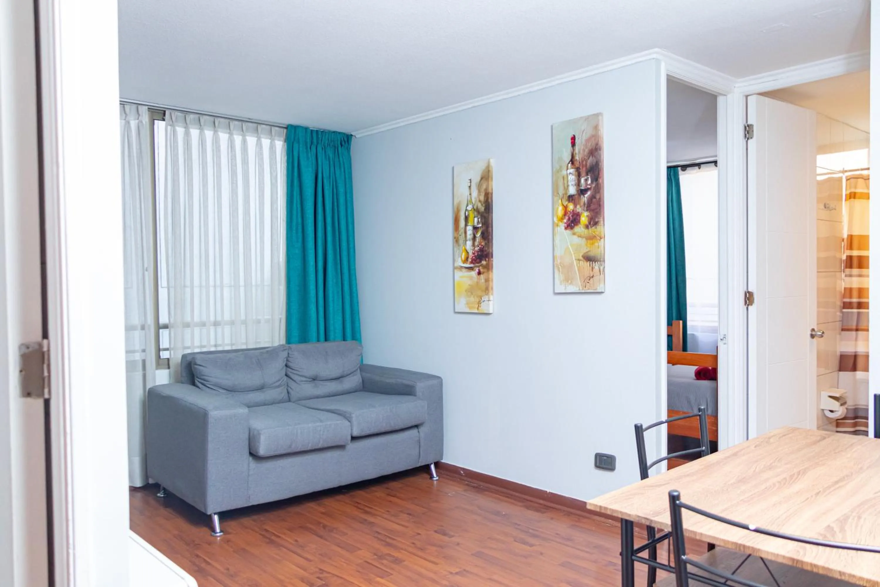 Living room in Departamentos Amoblados Torre Tagle