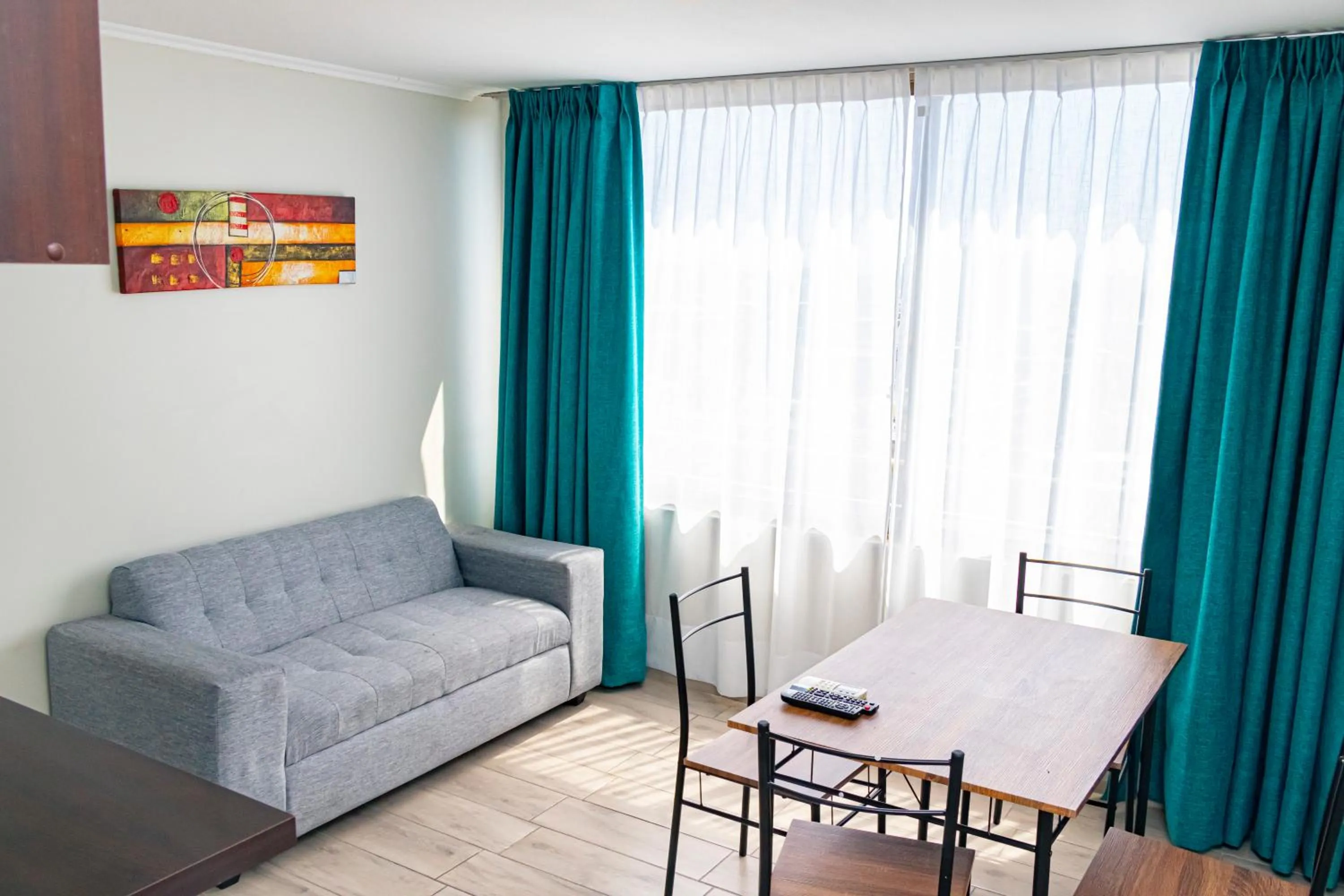 Living room in Departamentos Amoblados Torre Tagle