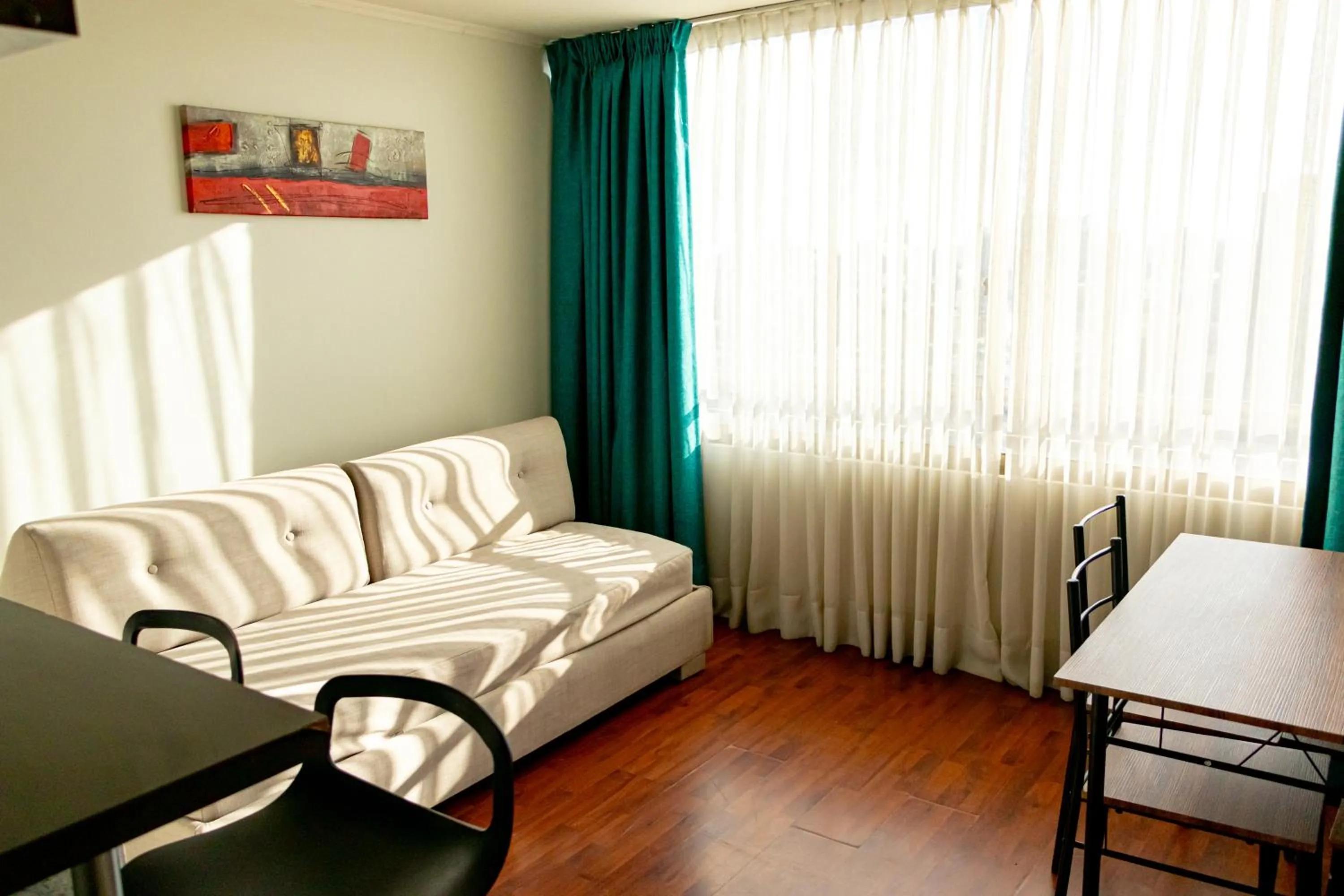 Living room in Departamentos Amoblados Torre Tagle