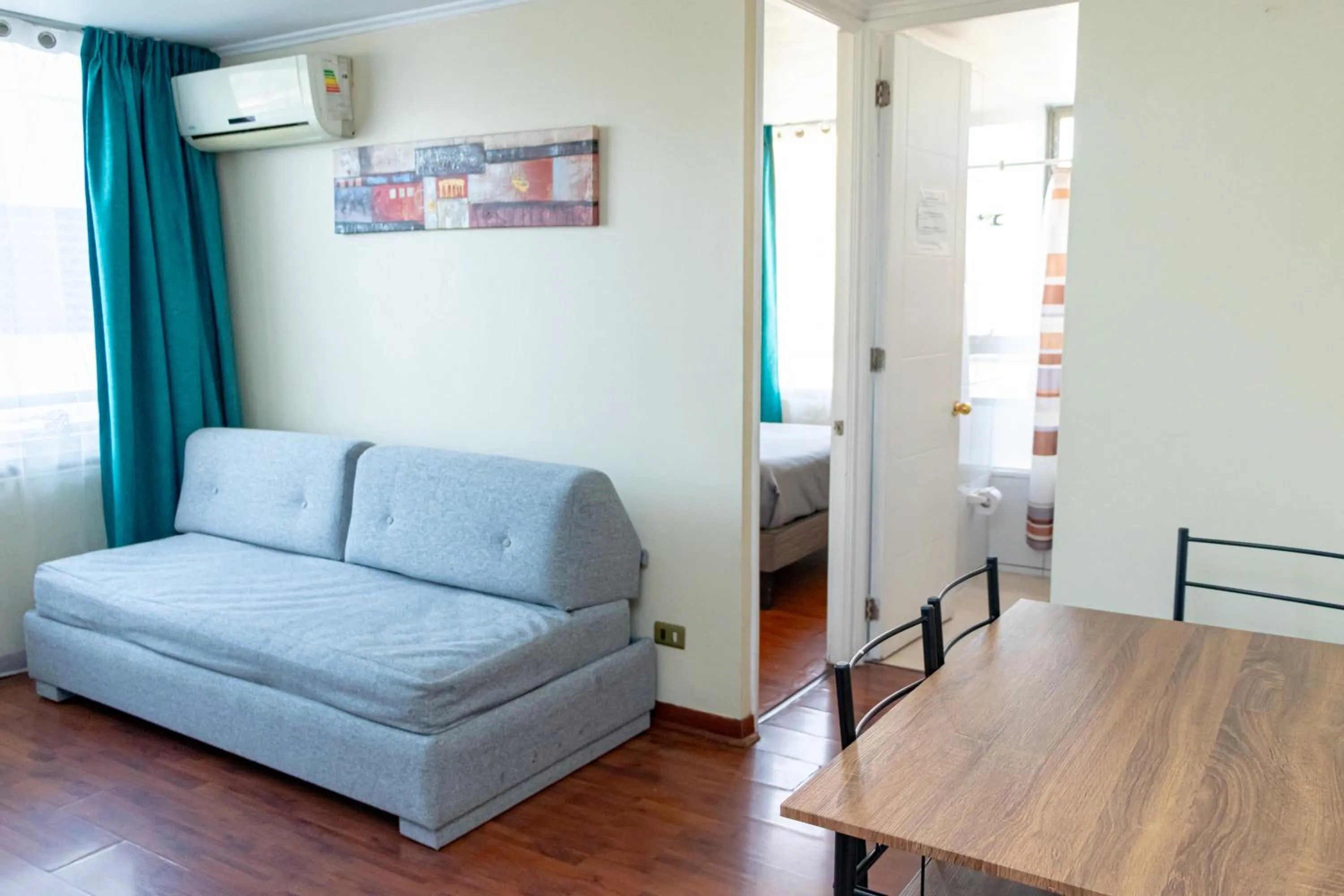 Living room in Departamentos Amoblados Torre Tagle