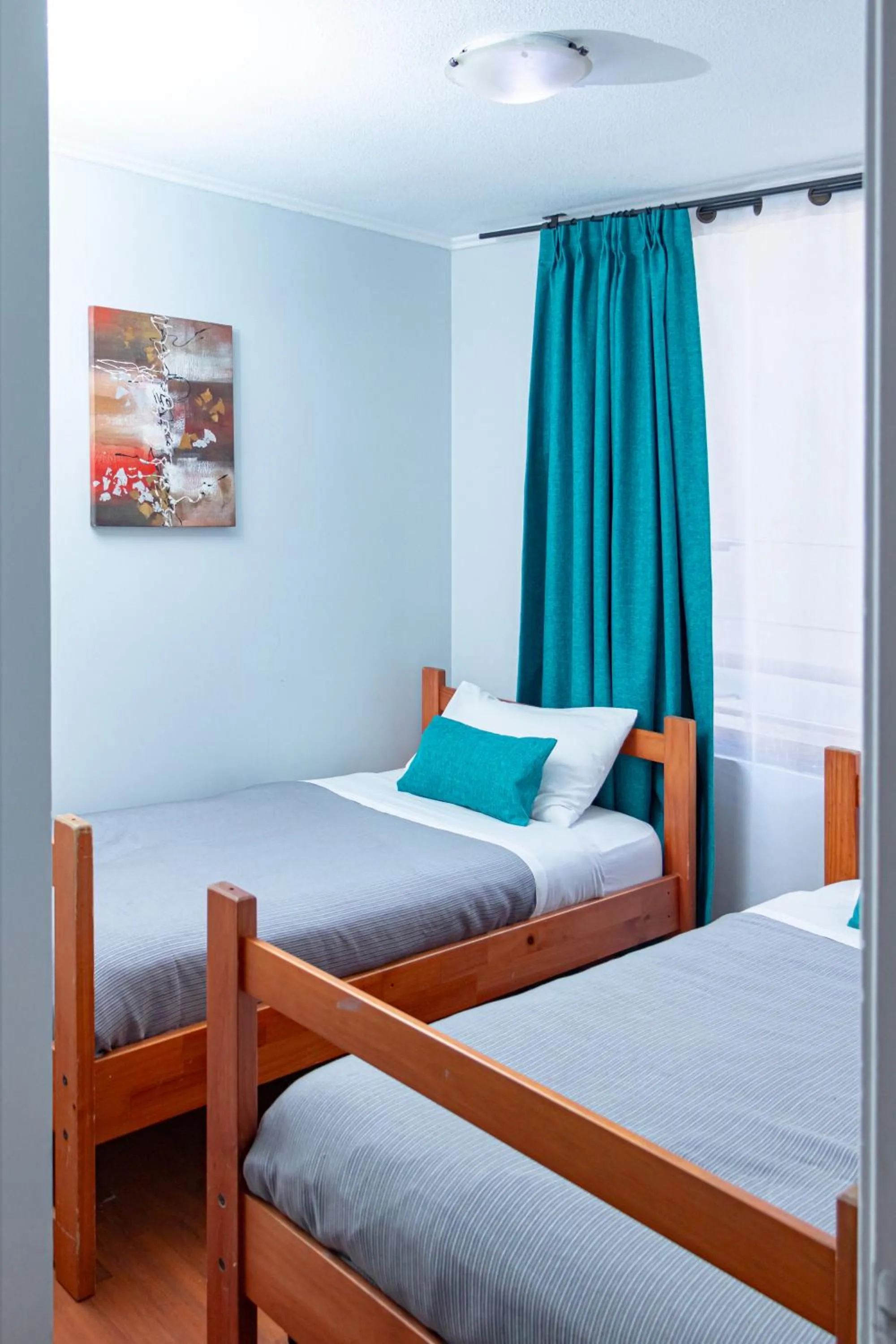 Bed in Departamentos Amoblados Torre Tagle