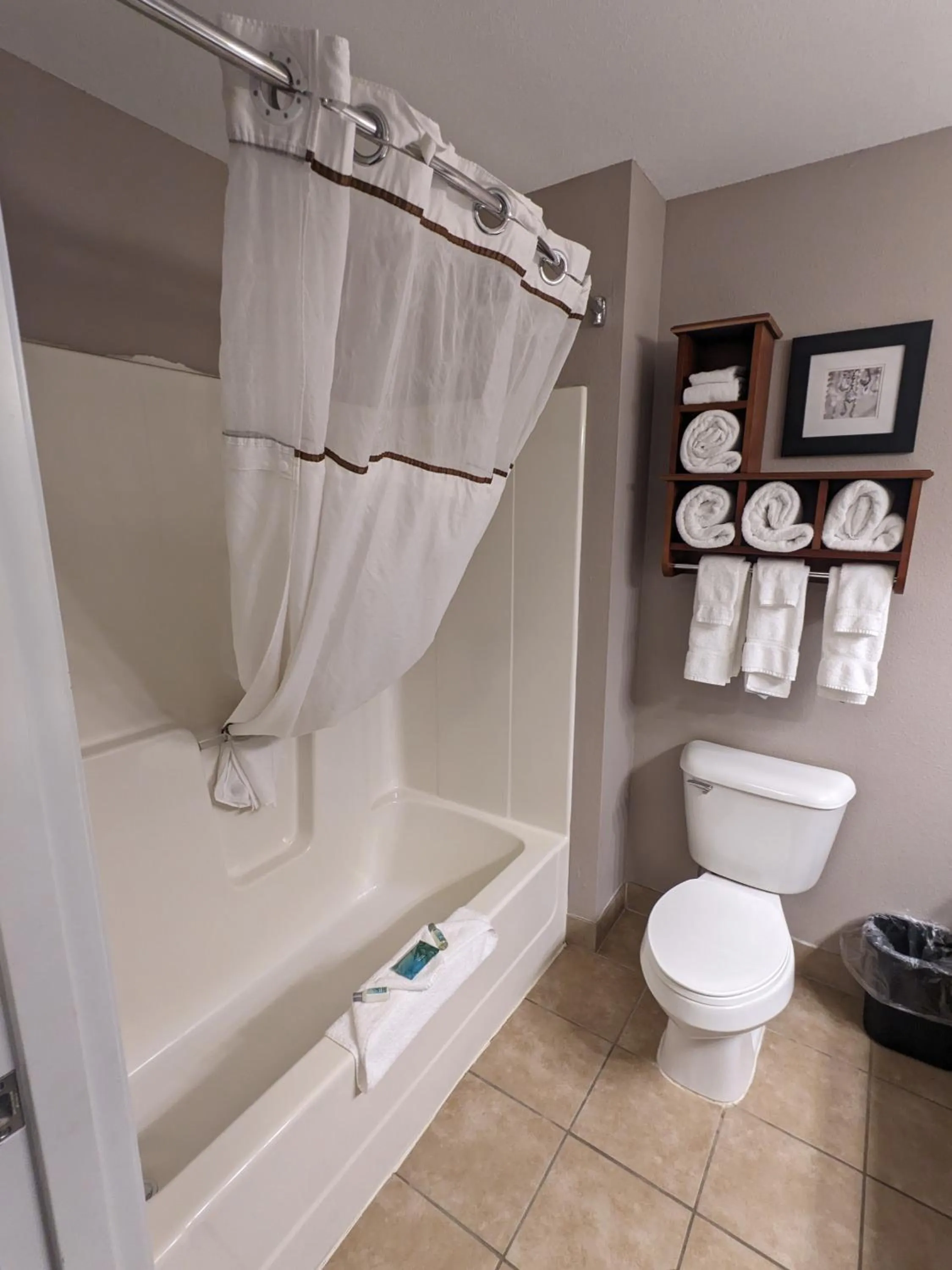 Toilet in GrandStay Residential Suites Hotel