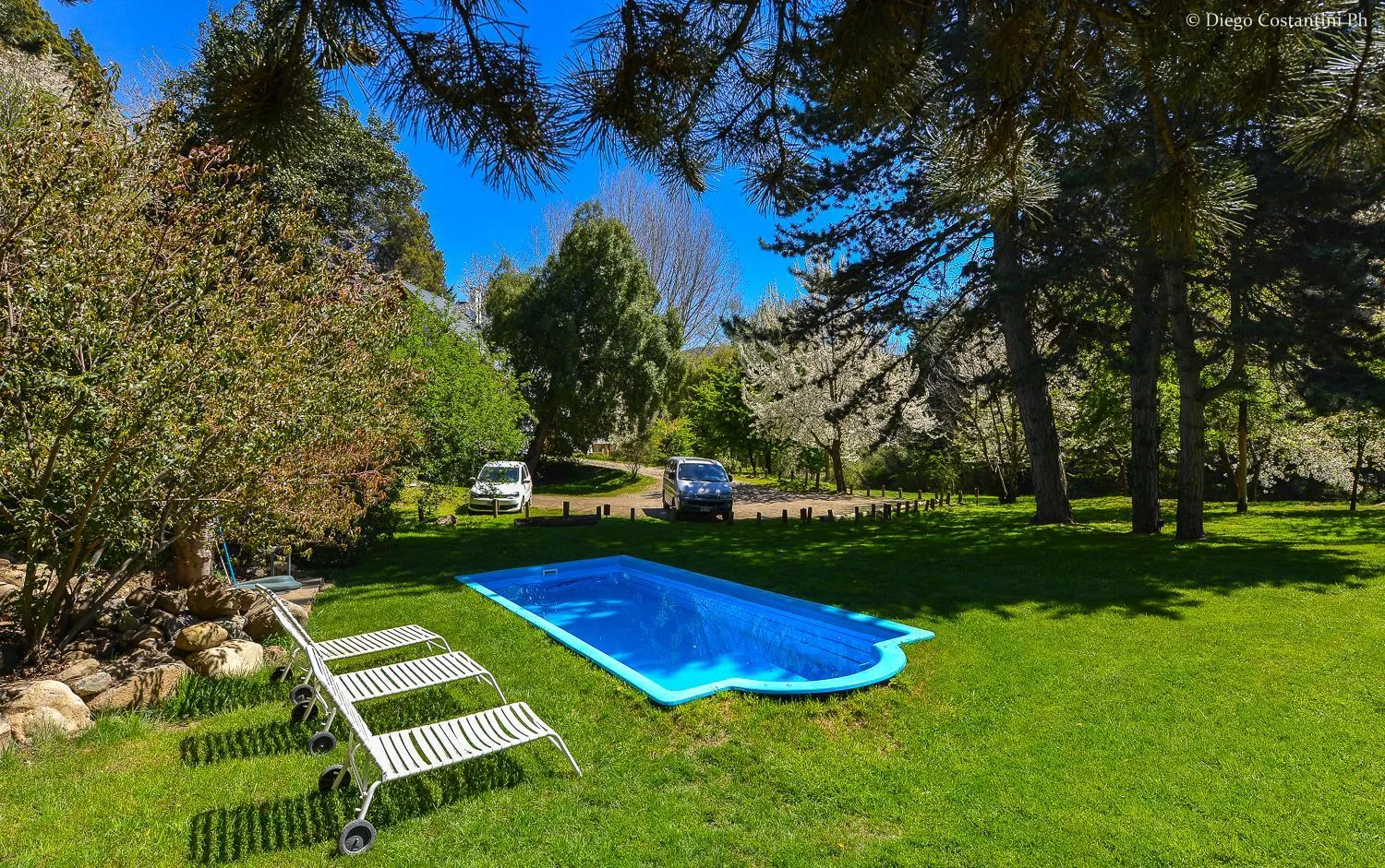 Patio in Cabañas Rucaleufu