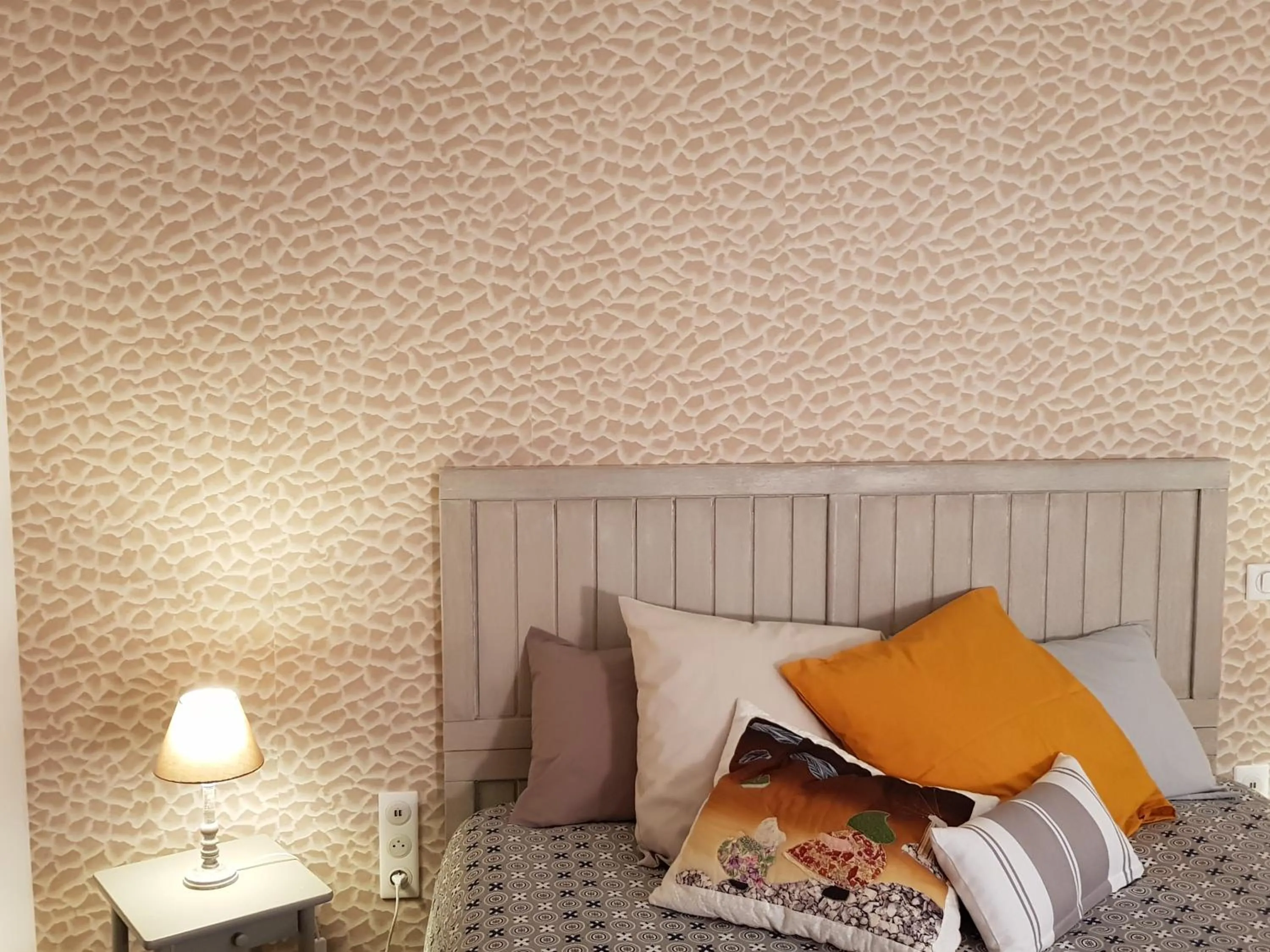 Bedroom, Bed in La villa 13&15