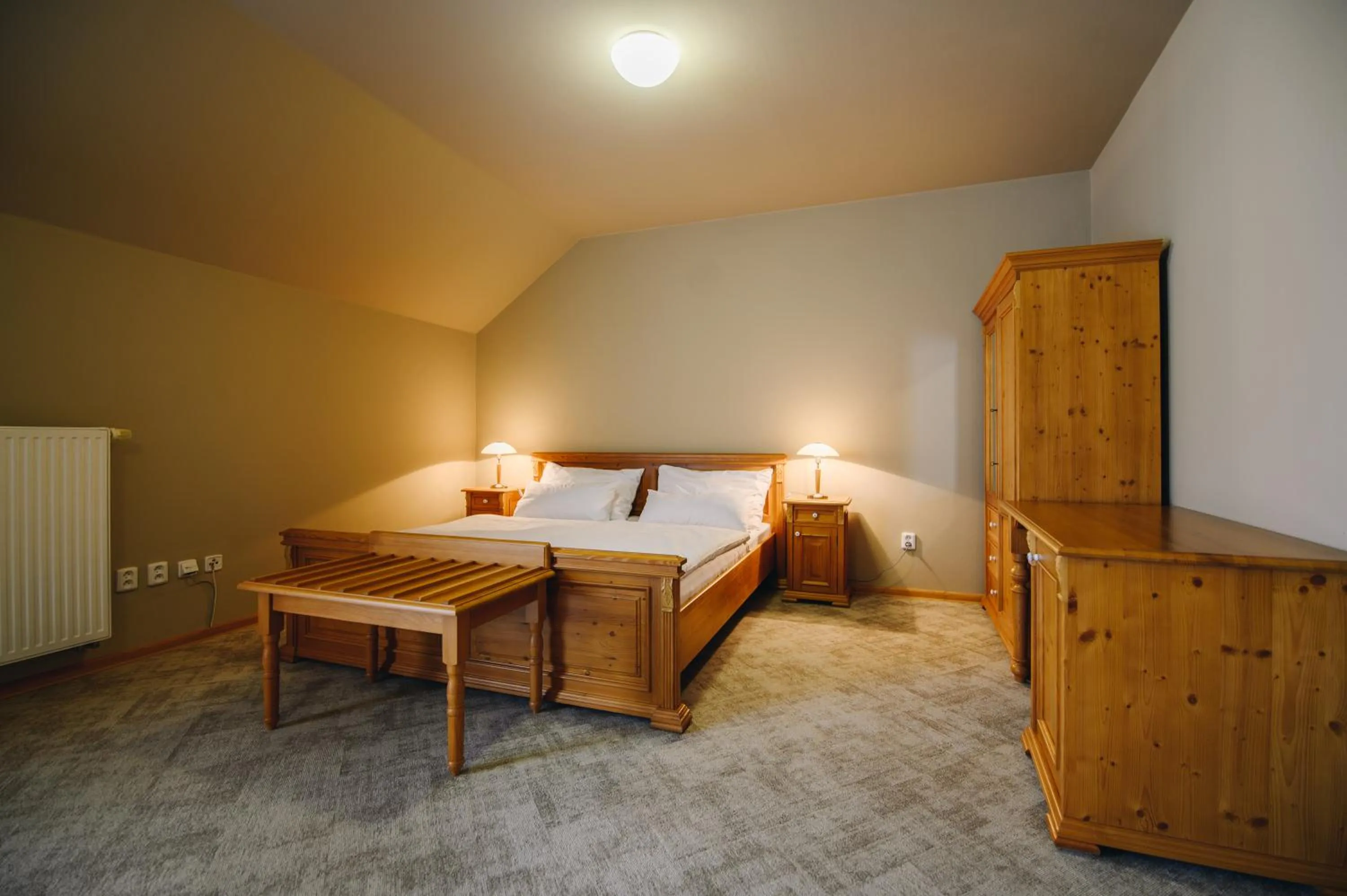 Bedroom, Bed in Kounický dvůr