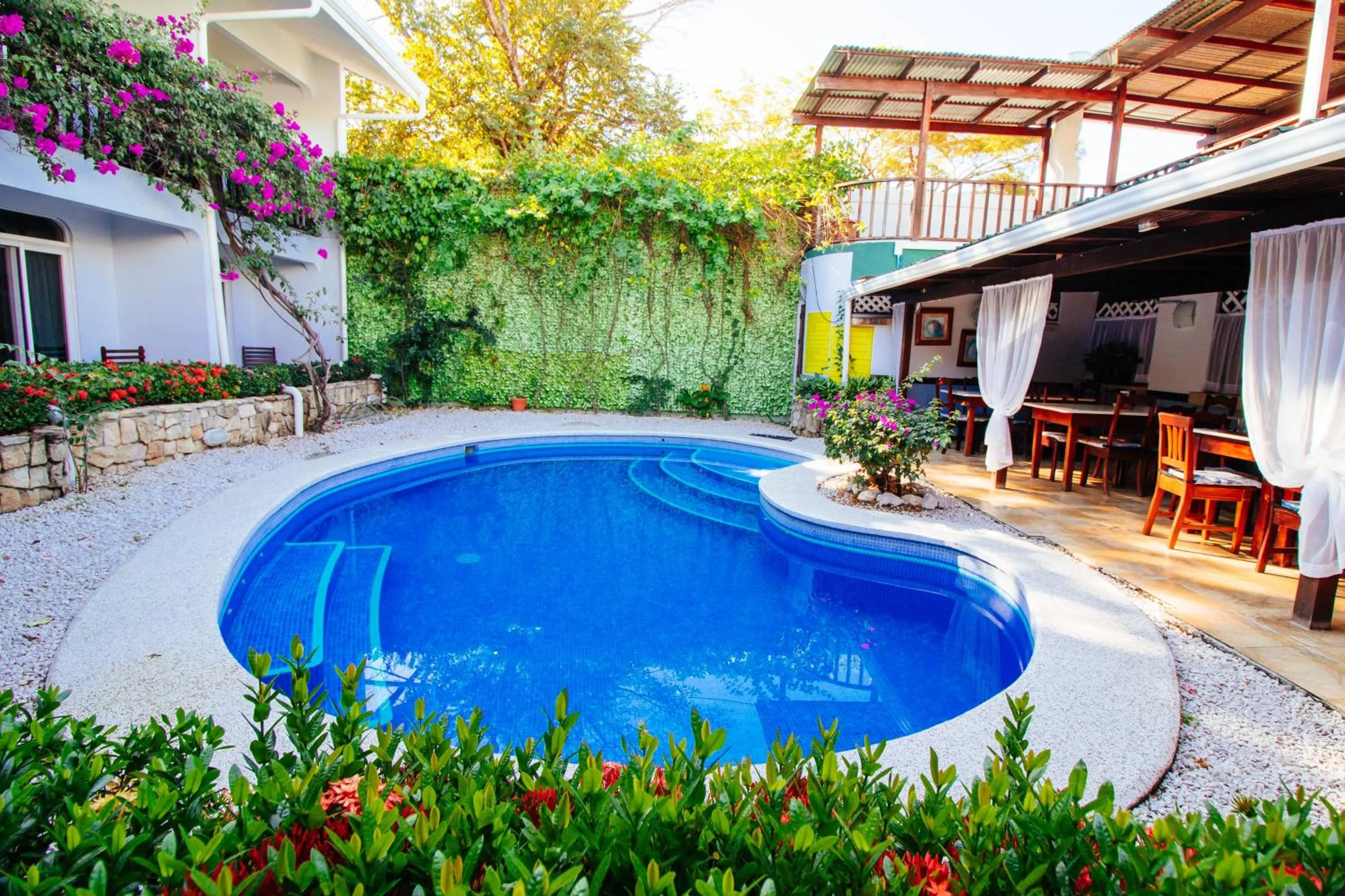 Pool view in Hotel Giada
