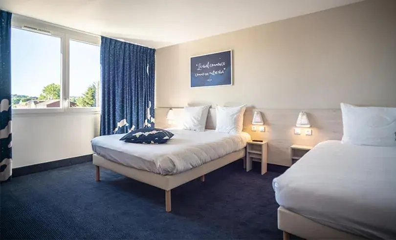 Triple Room in Ace Hôtel Le Mans Triple Room in Ace Hôtel Le Mans