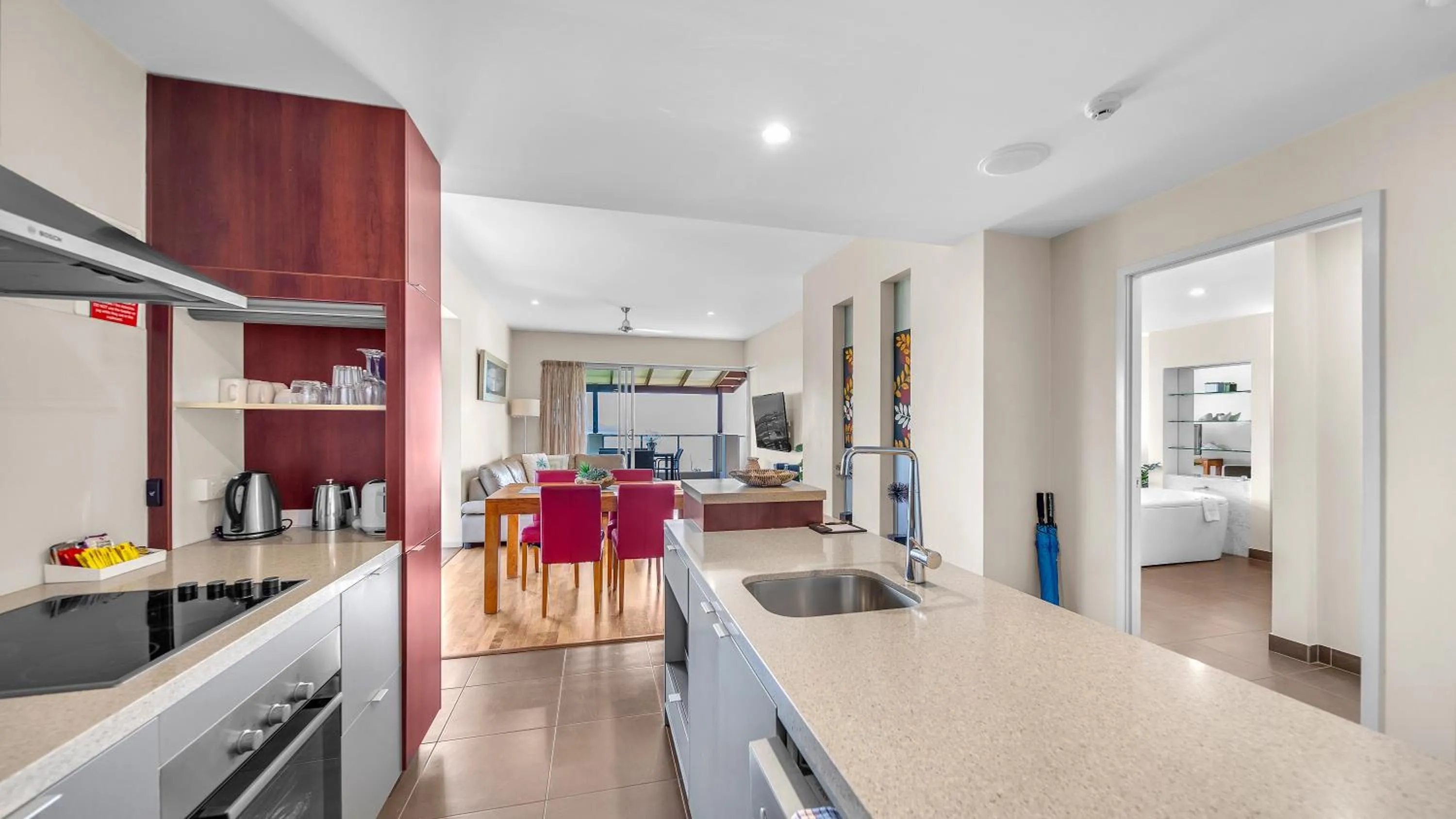 kitchen in Whitsunday Reflections