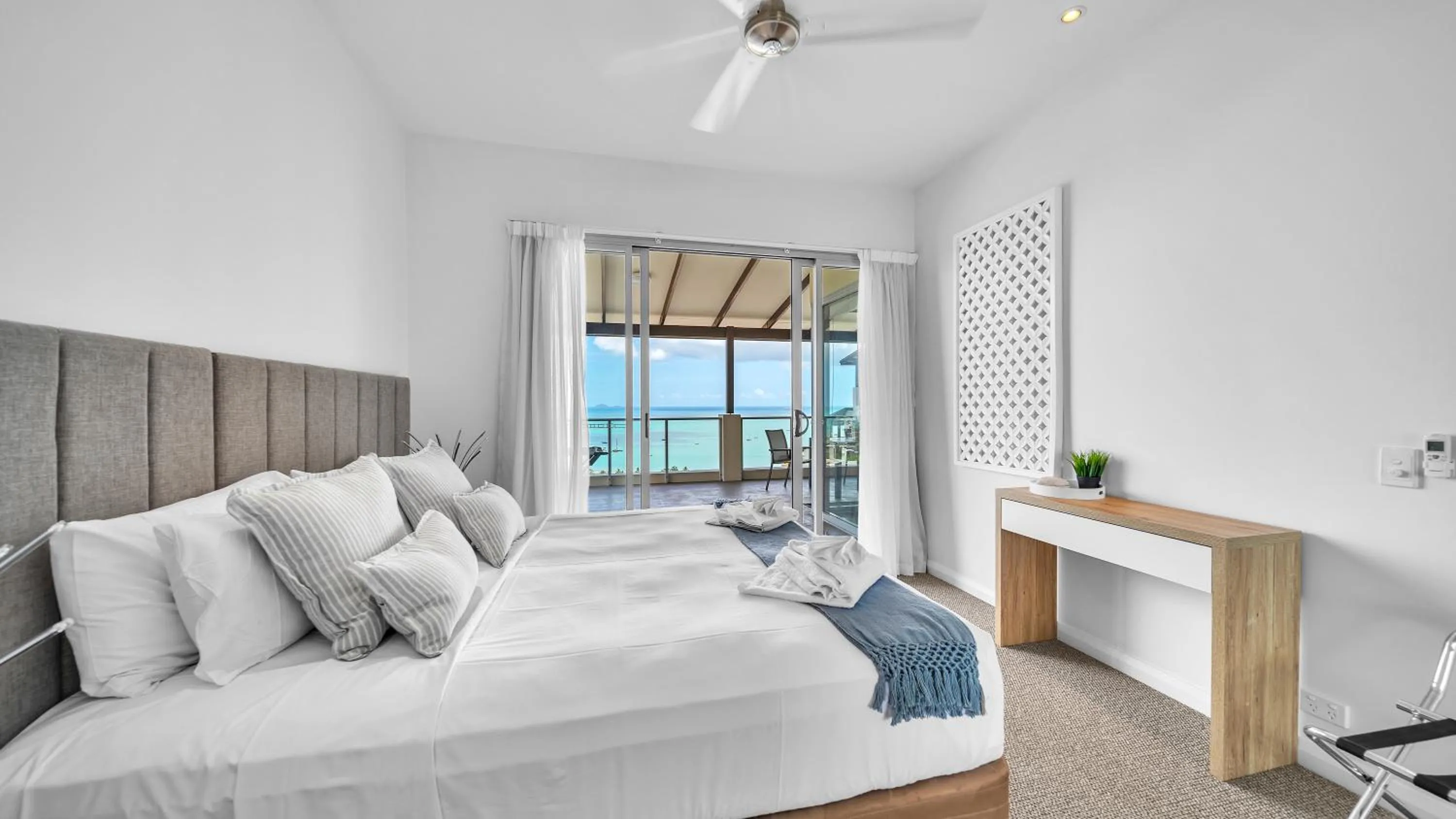 Bed in Whitsunday Reflections