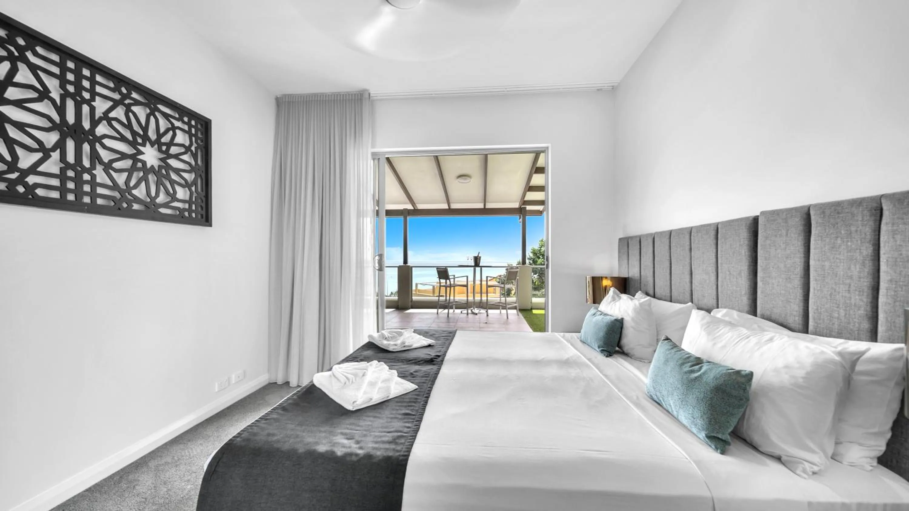 Bed in Whitsunday Reflections