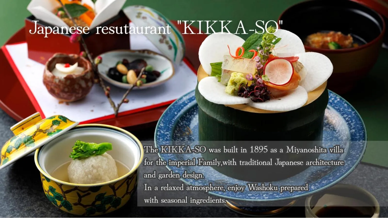 Food in The Fujiya Hotel