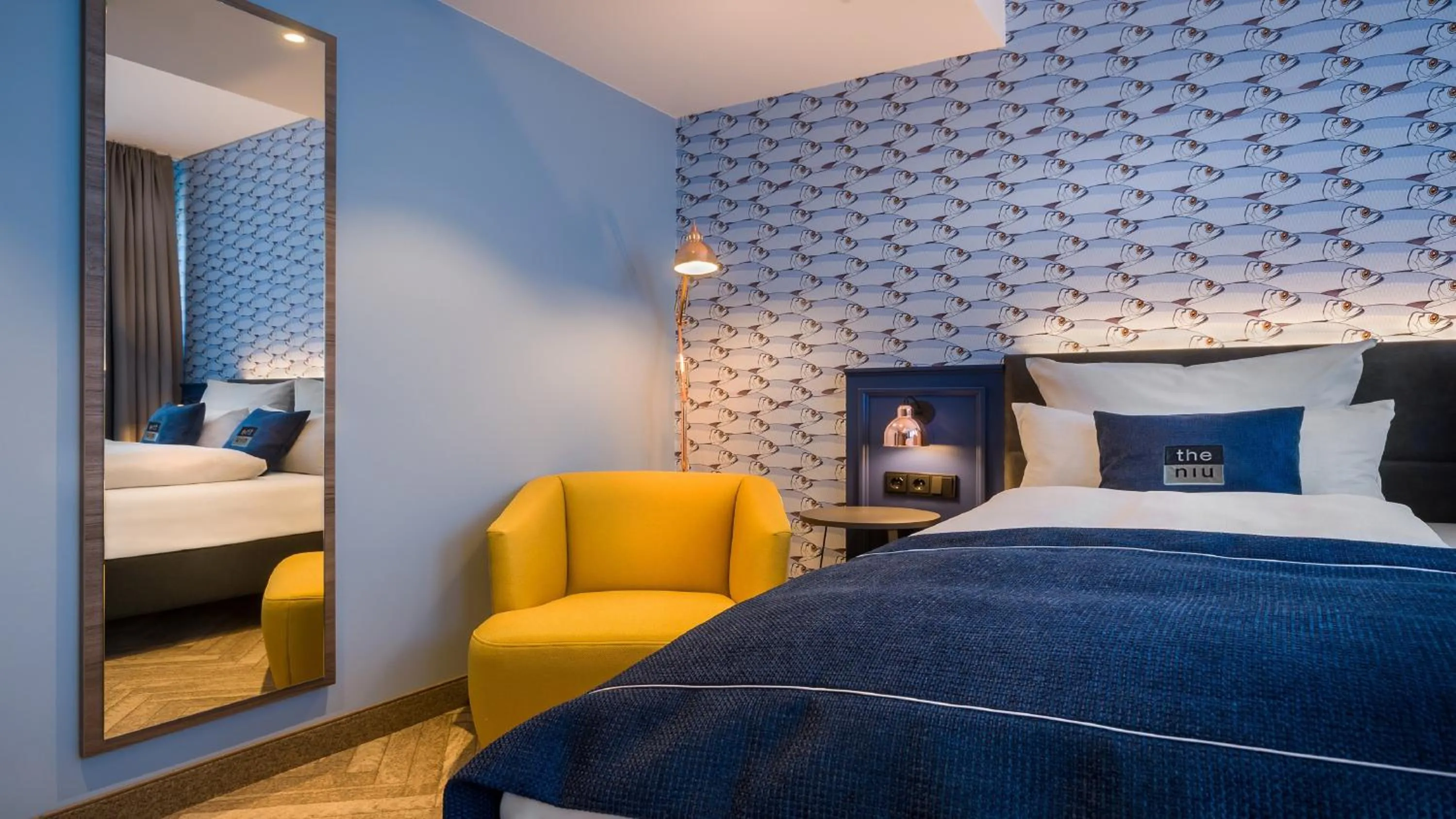 Photo of the whole room, Bed in Holiday Inn - the niu, Welly Kiel by IHG