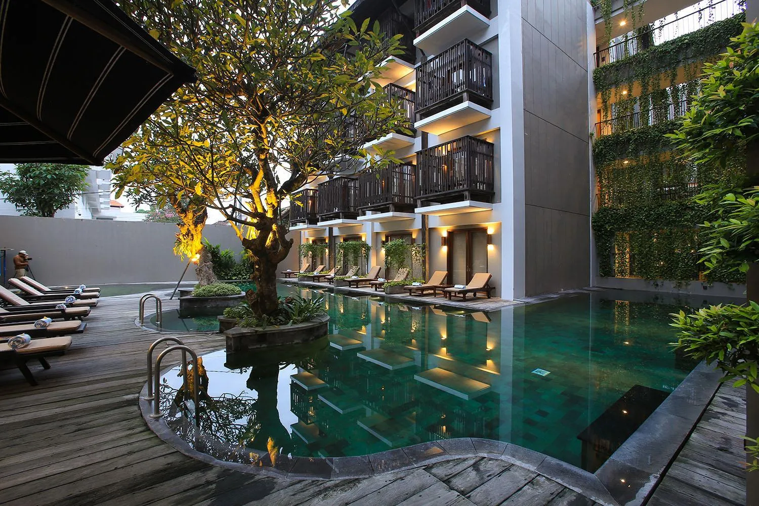 Swimming pool in THE 1O1 Bali Oasis Sanur