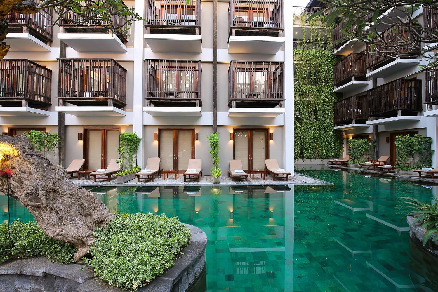 Swimming pool in THE 1O1 Bali Oasis Sanur