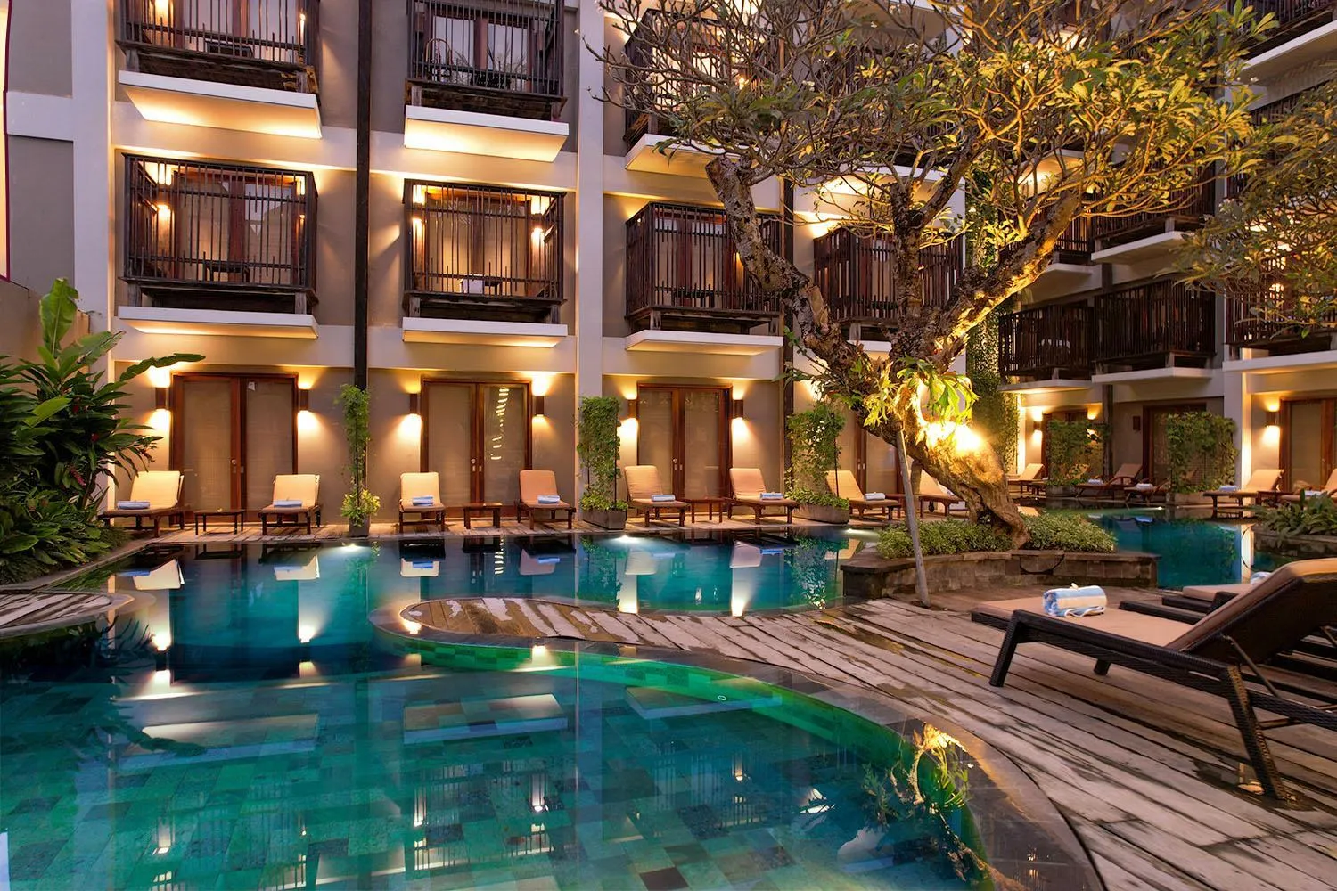 Swimming pool in THE 1O1 Bali Oasis Sanur