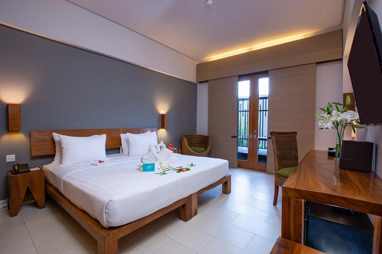 Bedroom, Bed in THE 1O1 Bali Oasis Sanur