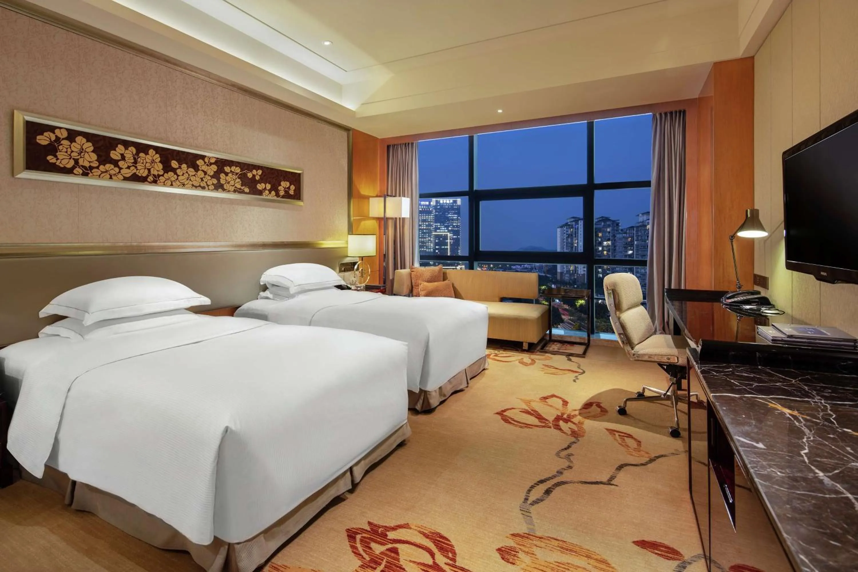 Bedroom, Bed in Hilton Guangzhou Baiyun - Canton Fair Free Shuttle Bus