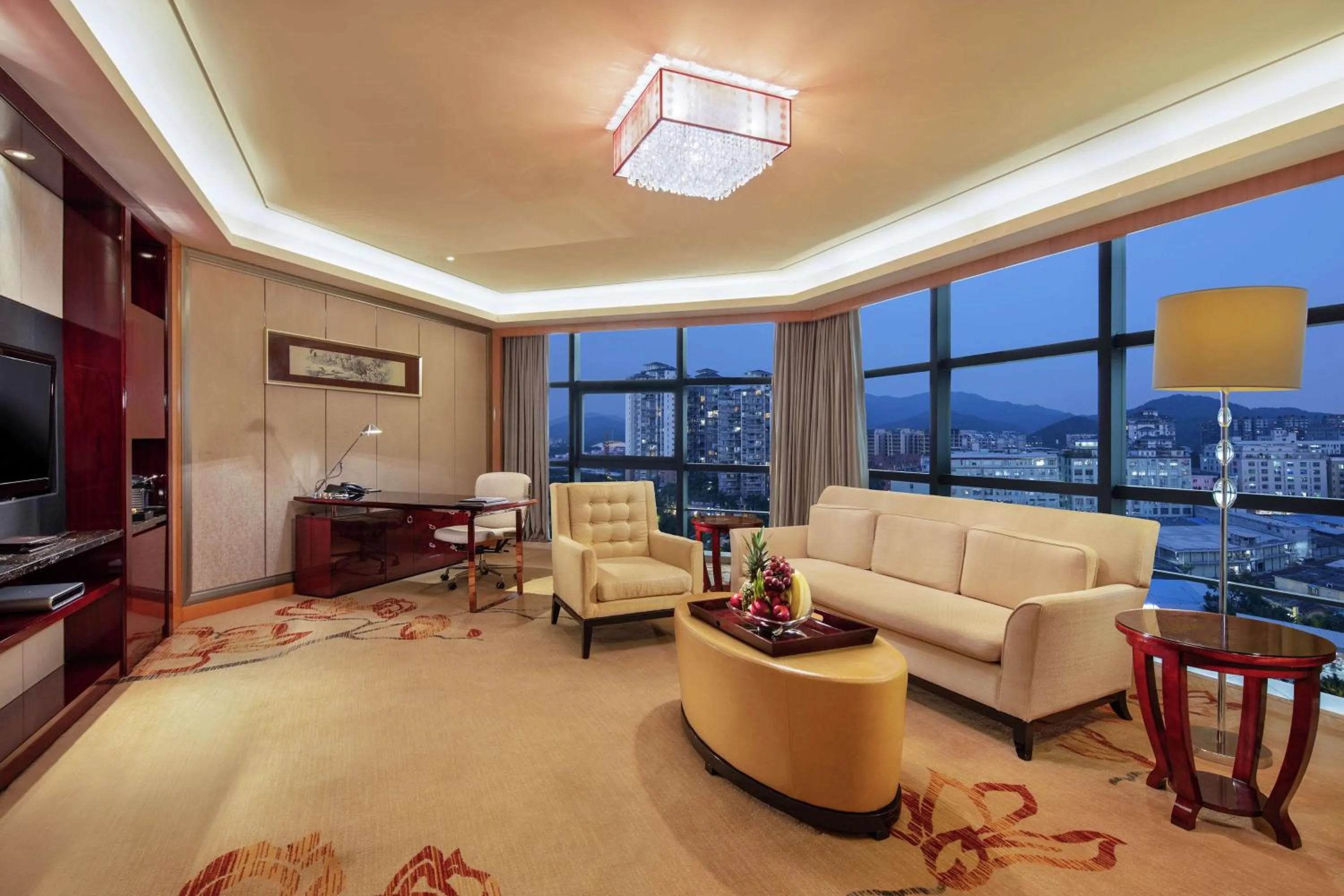 Living room in Hilton Guangzhou Baiyun - Canton Fair Free Shuttle Bus
