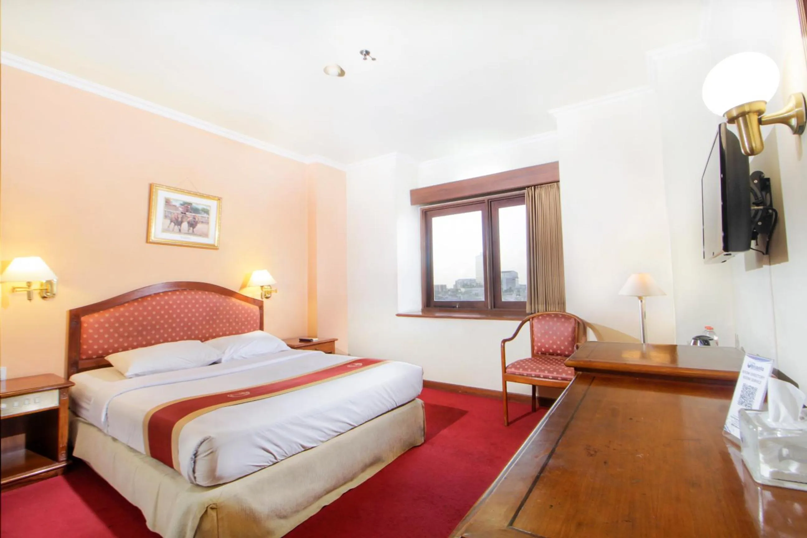 Bed in Hotel Bisanta Bidakara Tunjungan